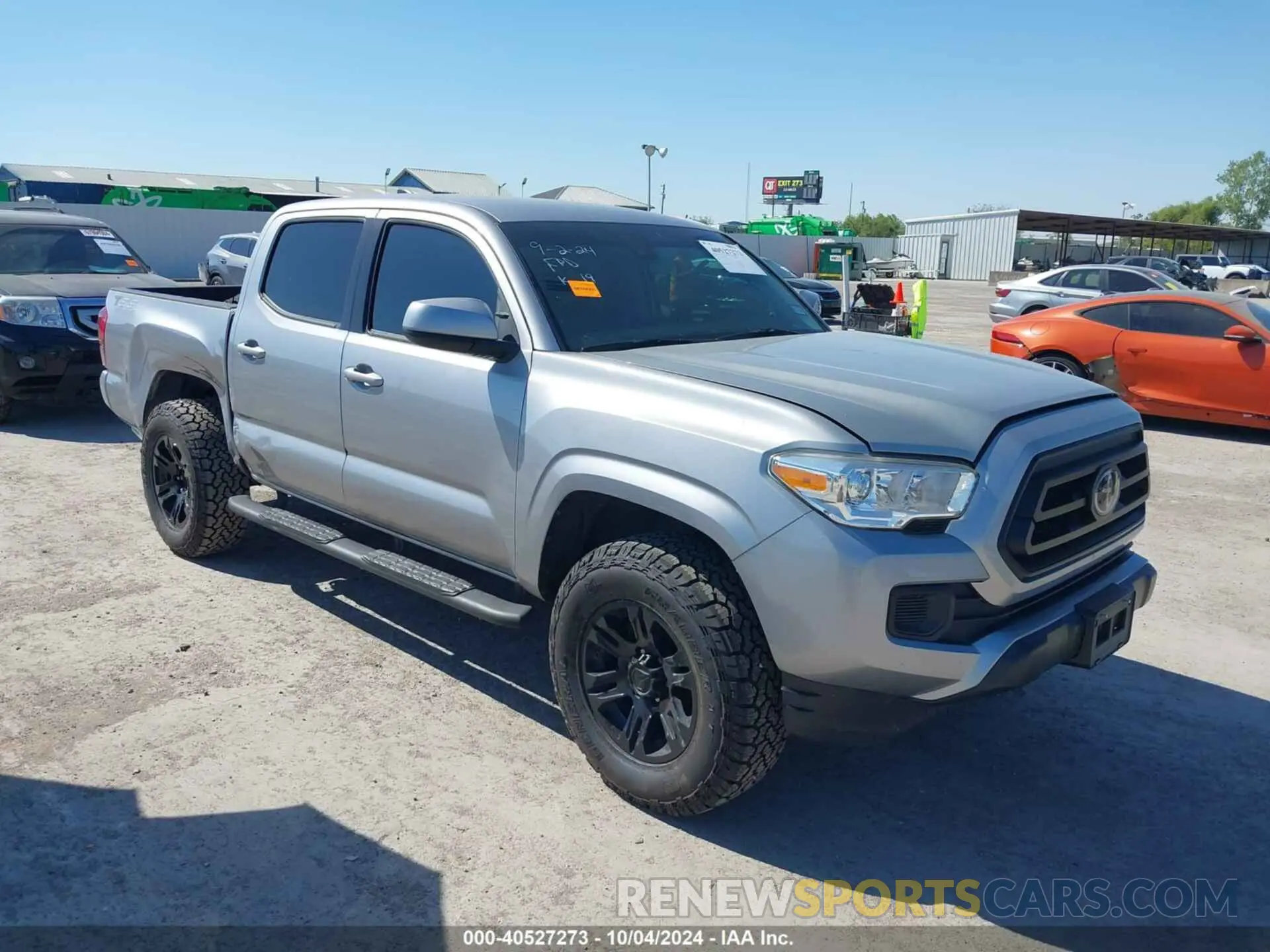1 fotografías del automóvil dañado 5TFAX5GN7MX193615 TOYOTA TACOMA 2021