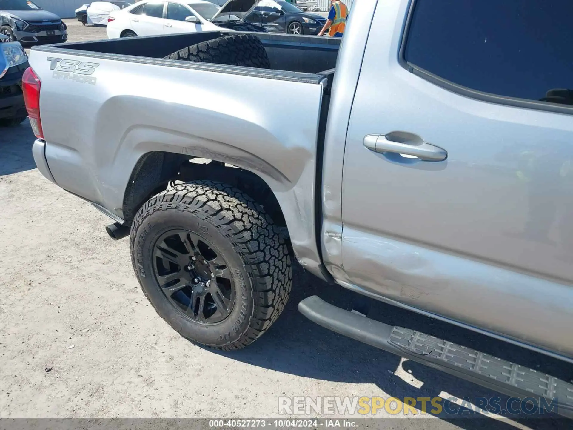 6 fotografías del automóvil dañado 5TFAX5GN7MX193615 TOYOTA TACOMA 2021