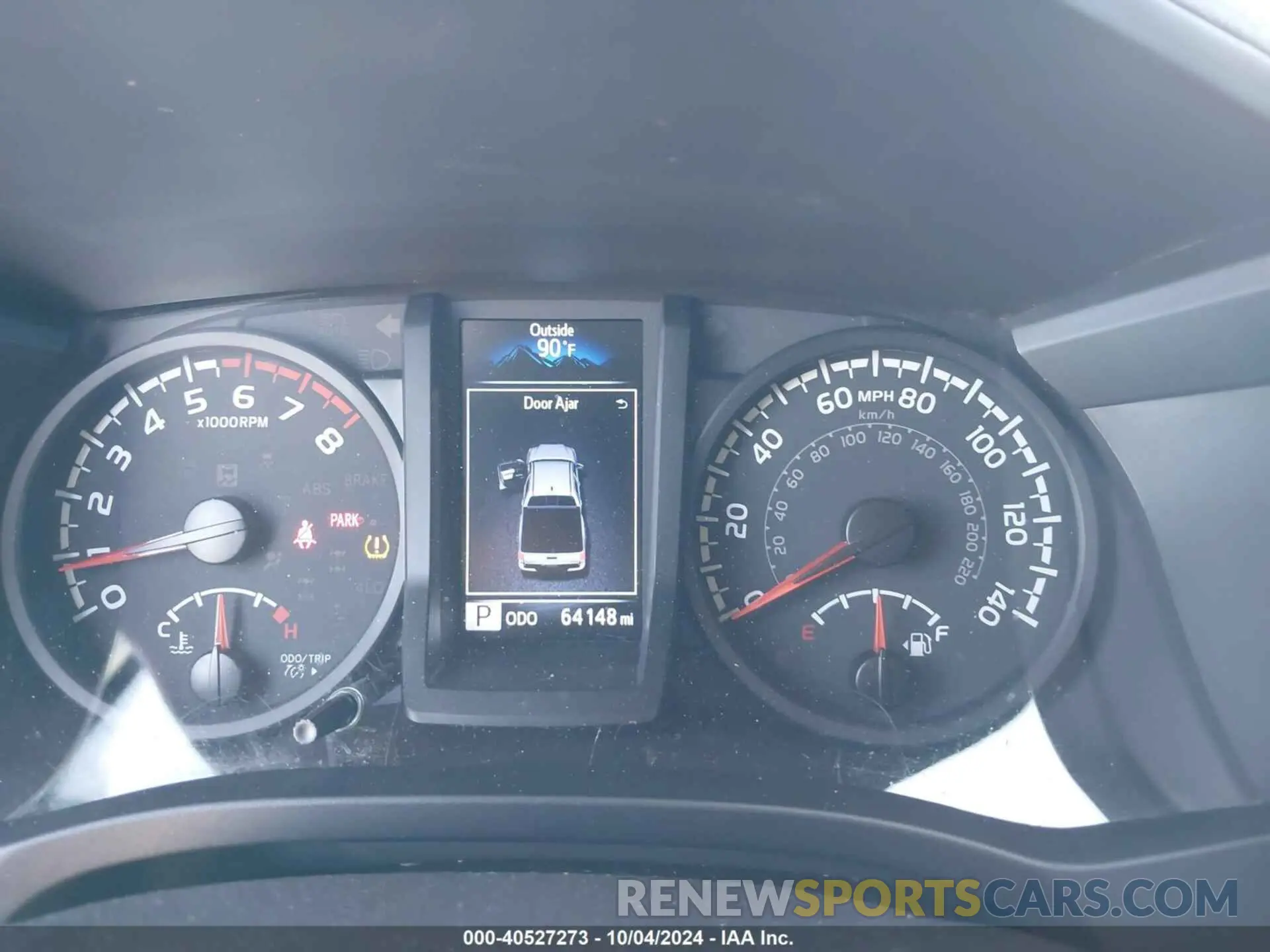 7 fotografías del automóvil dañado 5TFAX5GN7MX193615 TOYOTA TACOMA 2021