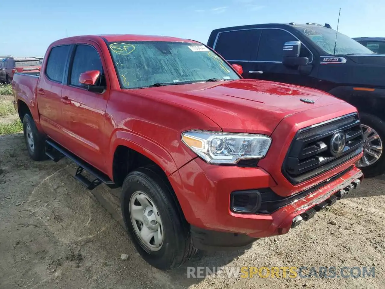 4 fotografías del automóvil dañado 5TFAX5GN8MX193865 TOYOTA TACOMA 2021