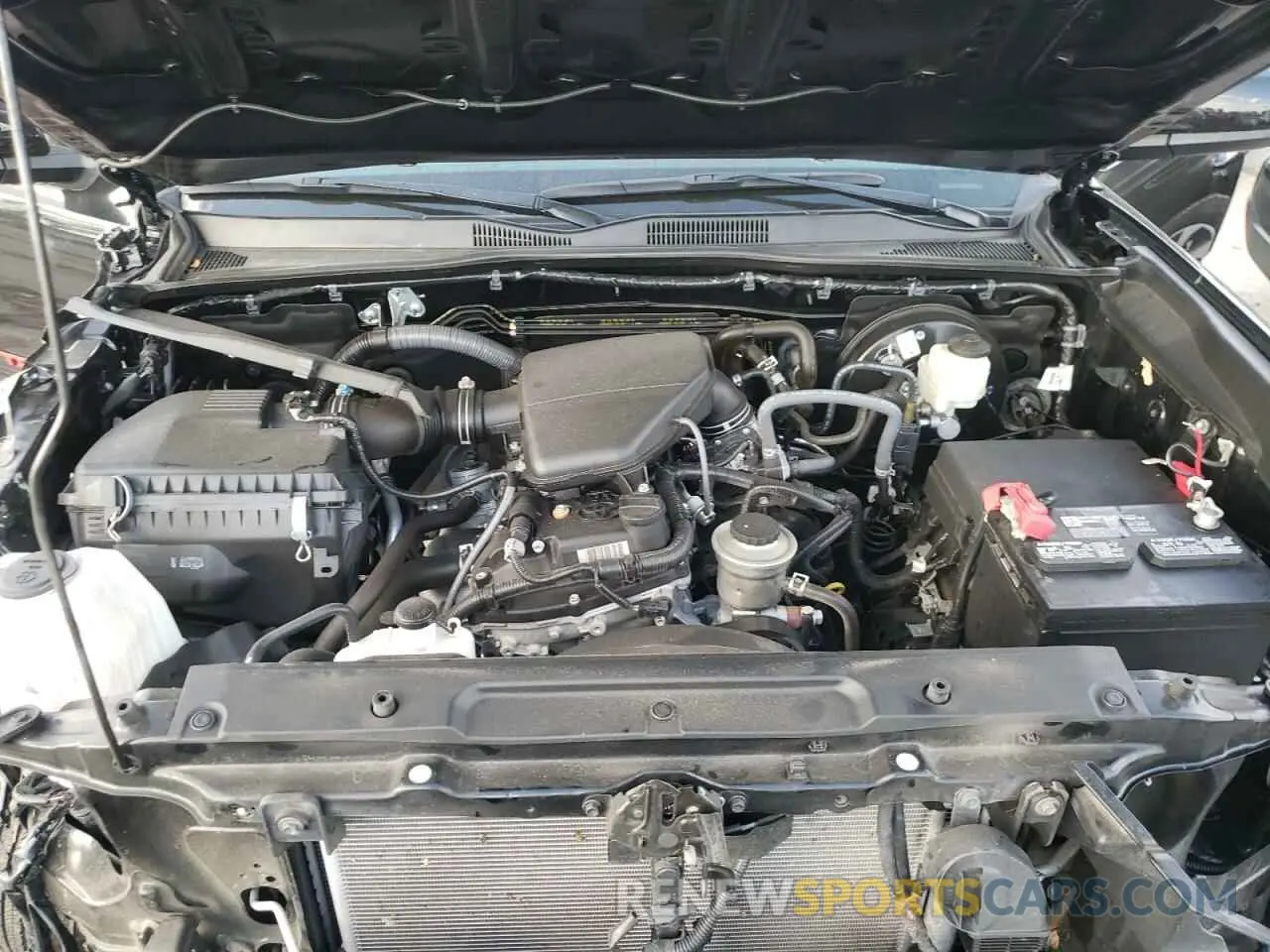 7 fotografías del automóvil dañado 5TFAX5GN9MX191011 TOYOTA TACOMA 2021