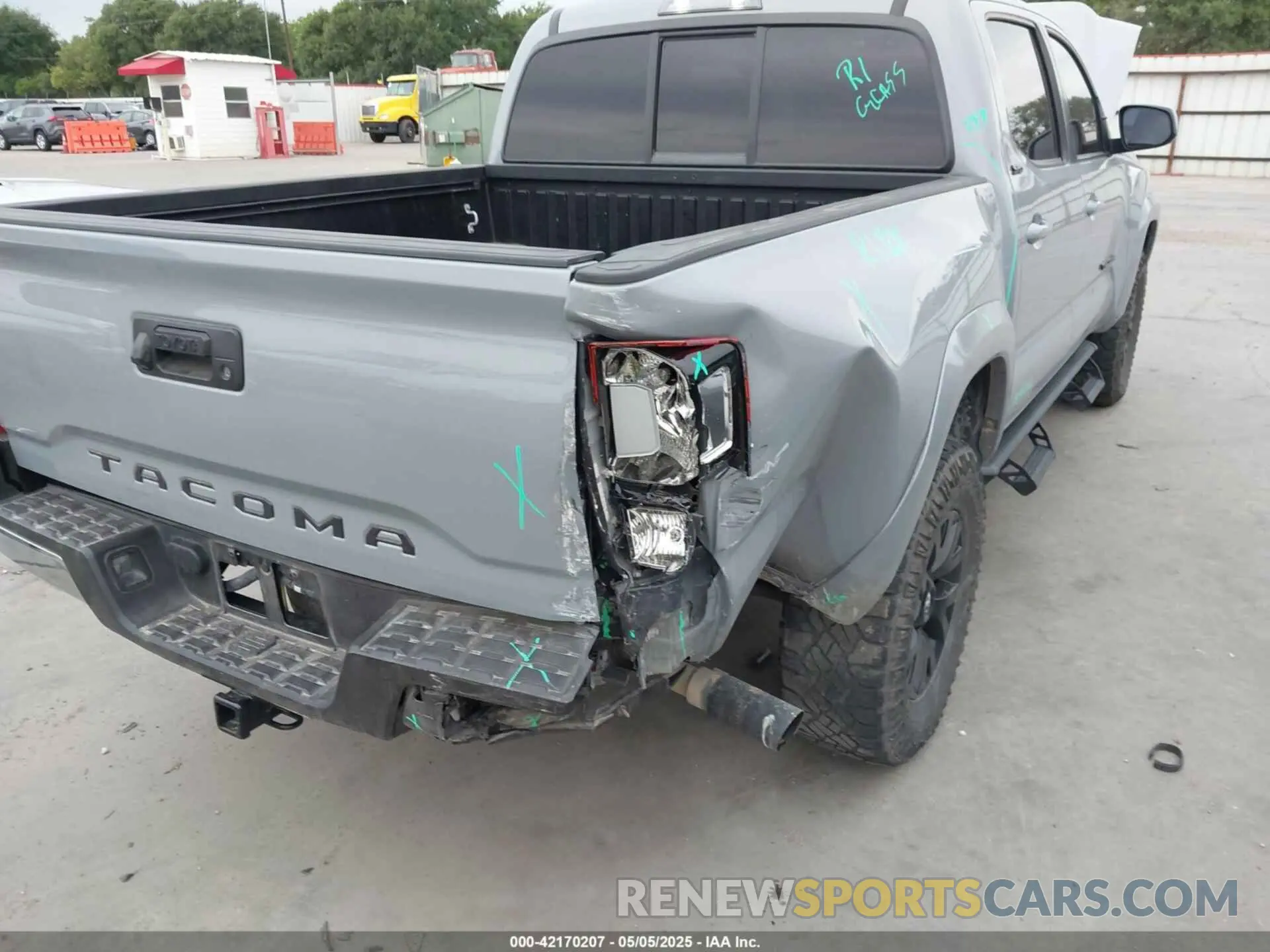 6 fotografías del automóvil dañado 5TFAX5GNXMX191938 TOYOTA TACOMA 2021