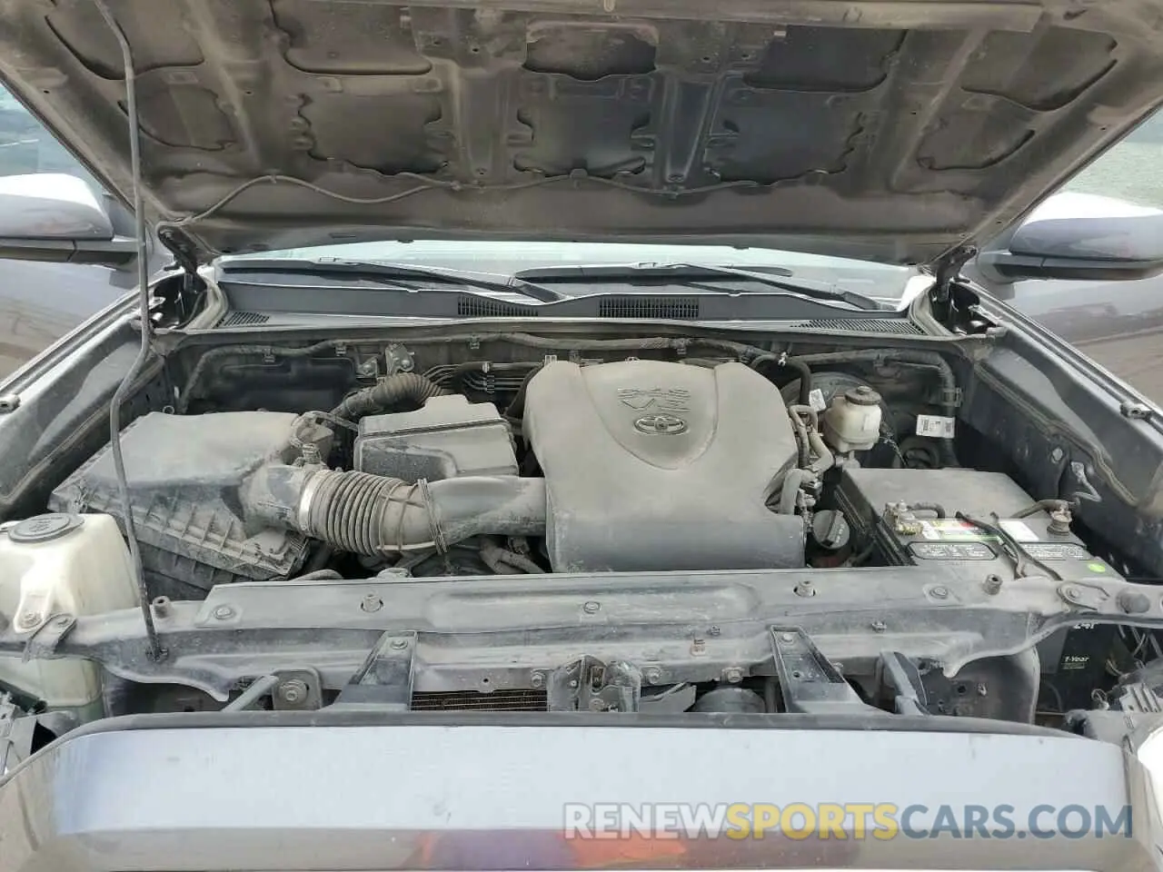 13 fotografías del automóvil dañado 5TFAZ5CN0MX105634 TOYOTA TACOMA 2021