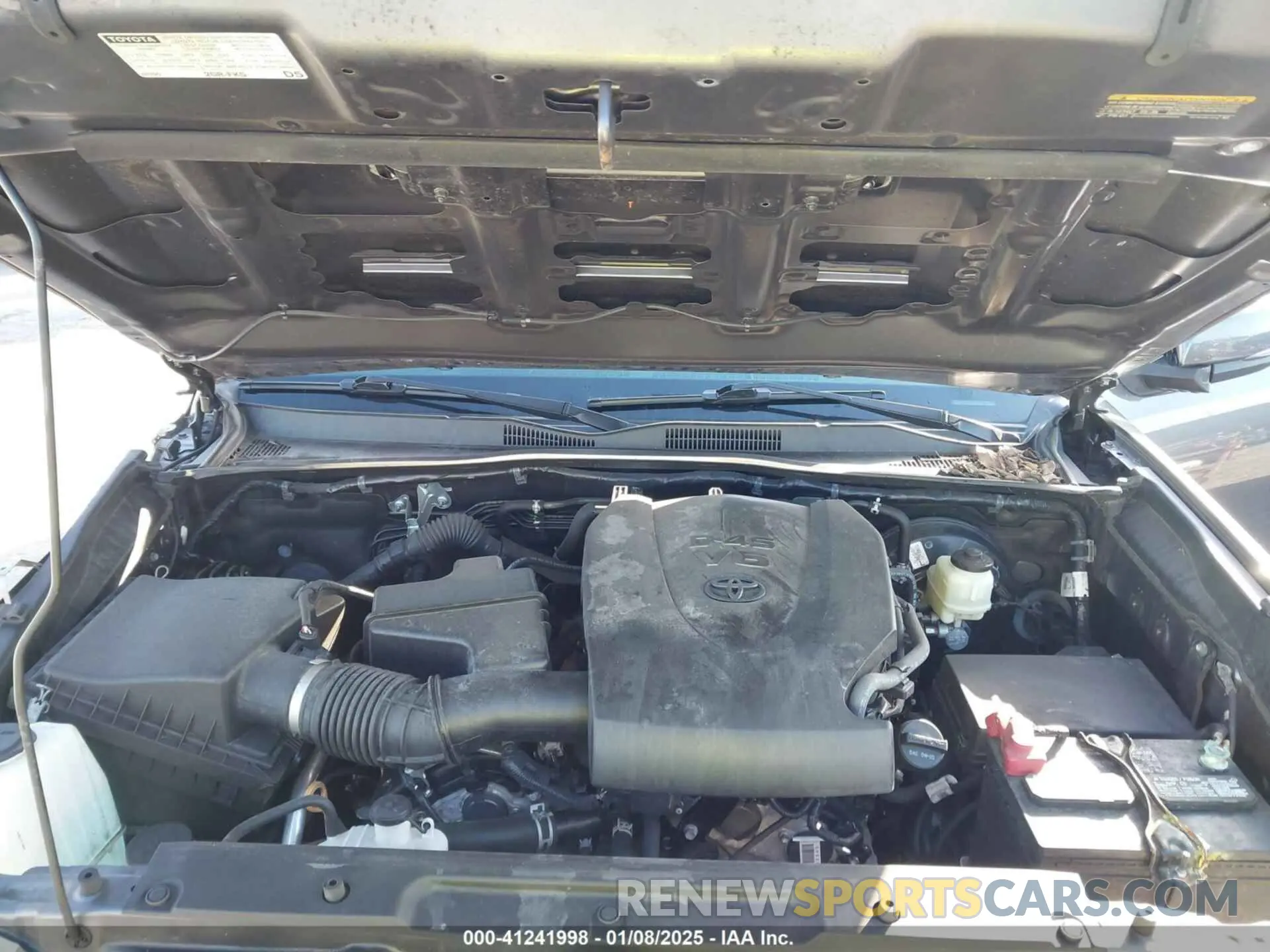 10 fotografías del automóvil dañado 5TFAZ5CN1MX098953 TOYOTA TACOMA 2021