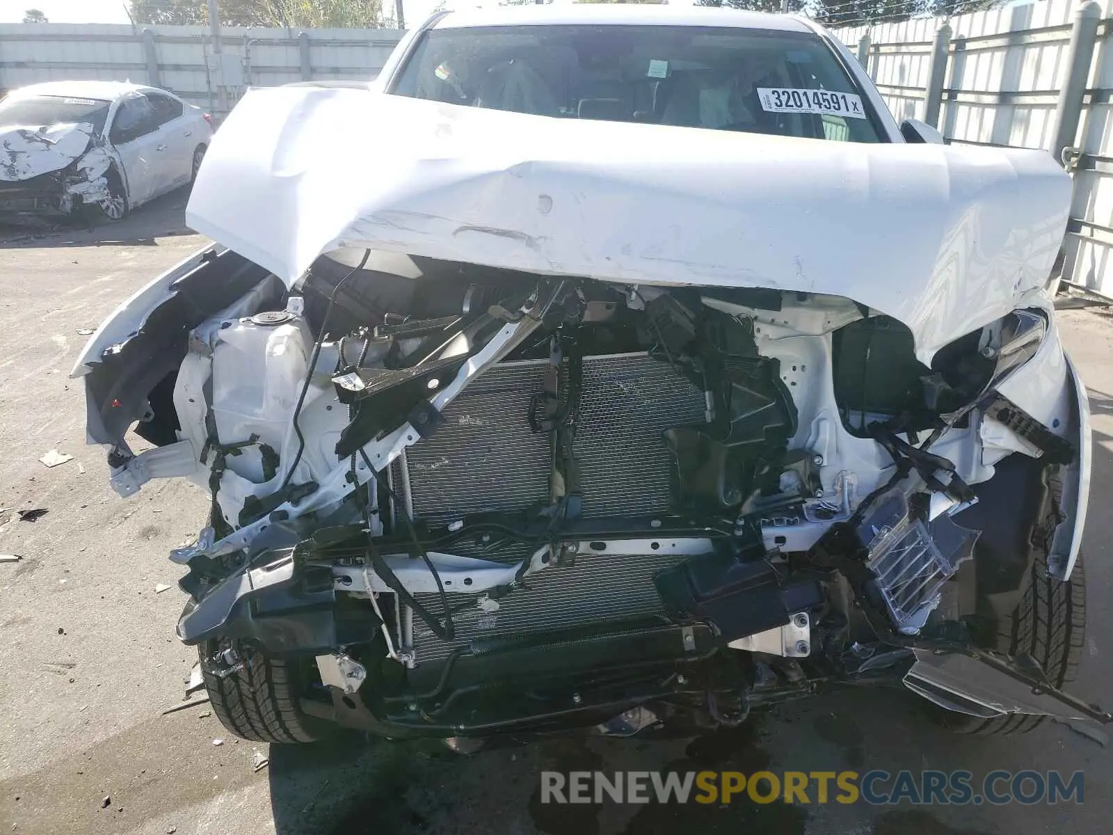 9 fotografías del automóvil dañado 5TFAZ5CN3MX100542 TOYOTA TACOMA 2021