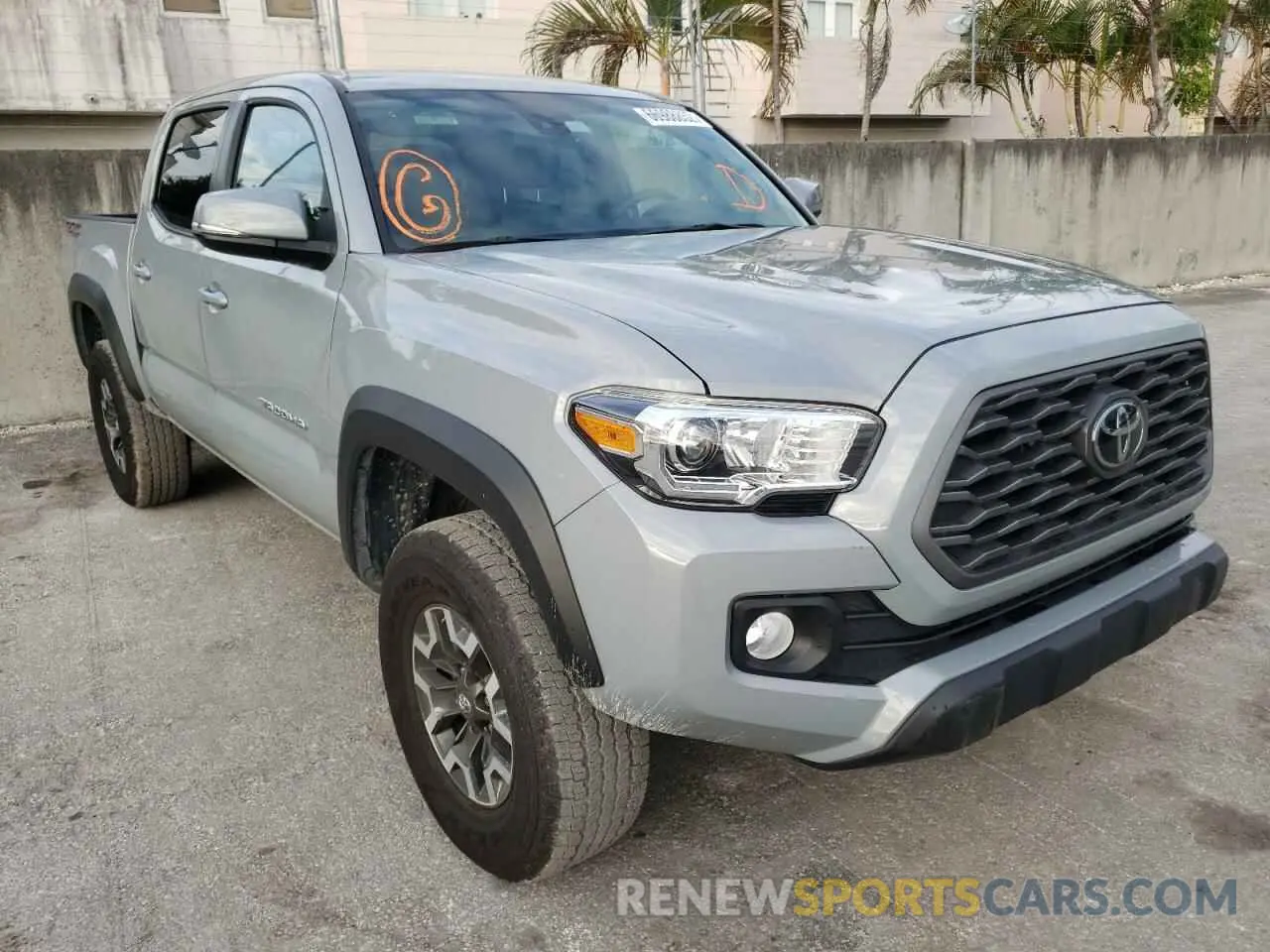 1 fotografías del automóvil dañado 5TFAZ5CN3MX107720 TOYOTA TACOMA 2021