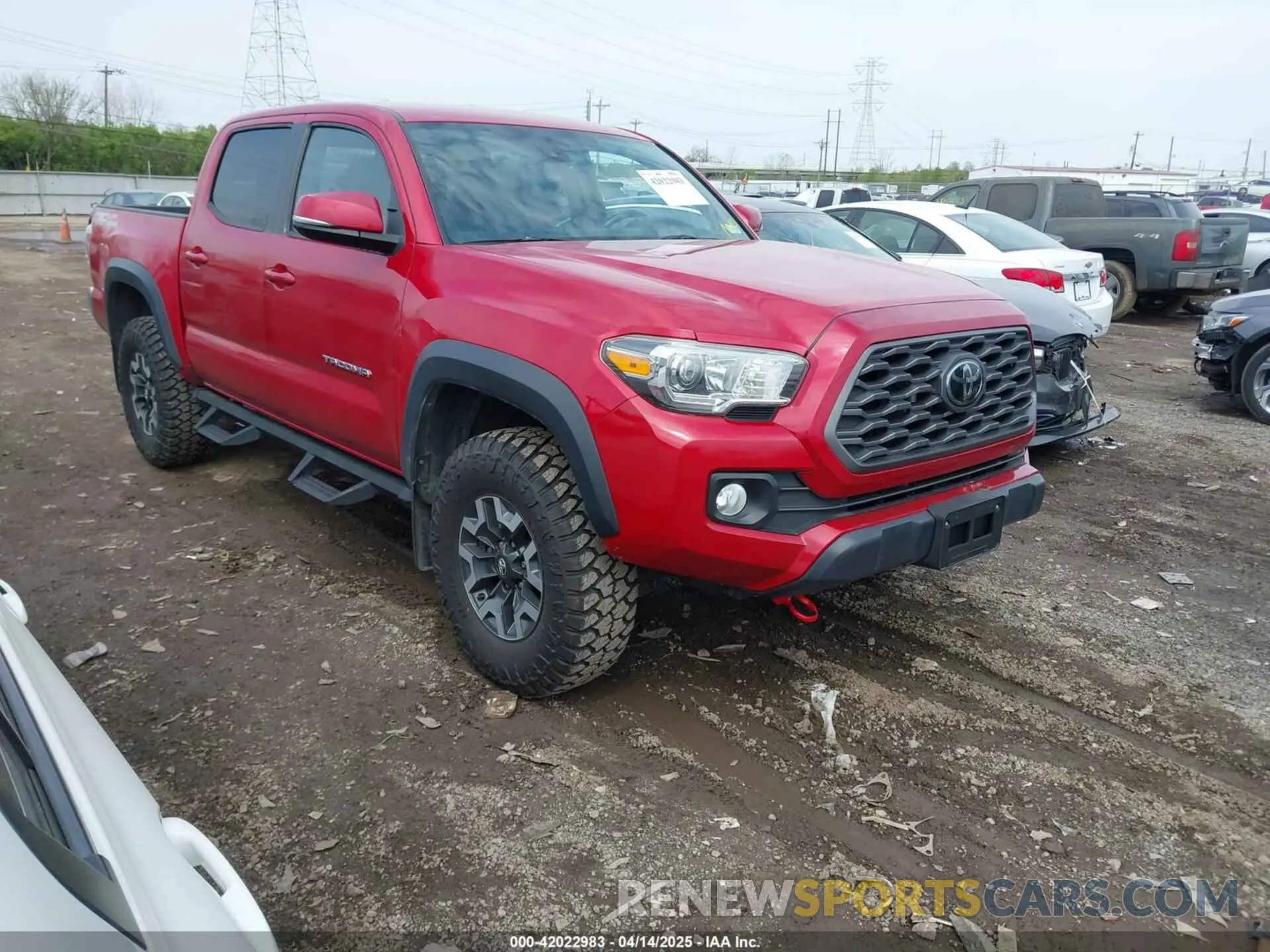 1 fotografías del automóvil dañado 5TFAZ5CN4MX105846 TOYOTA TACOMA 2021