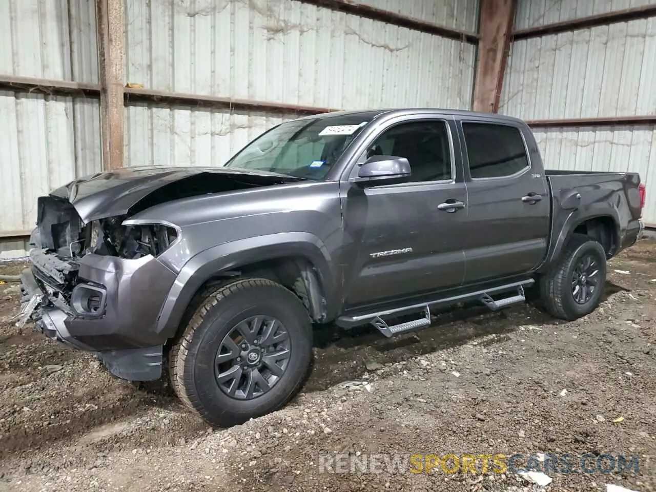 1 fotografías del automóvil dañado 5TFAZ5CN4MX116524 TOYOTA TACOMA 2021