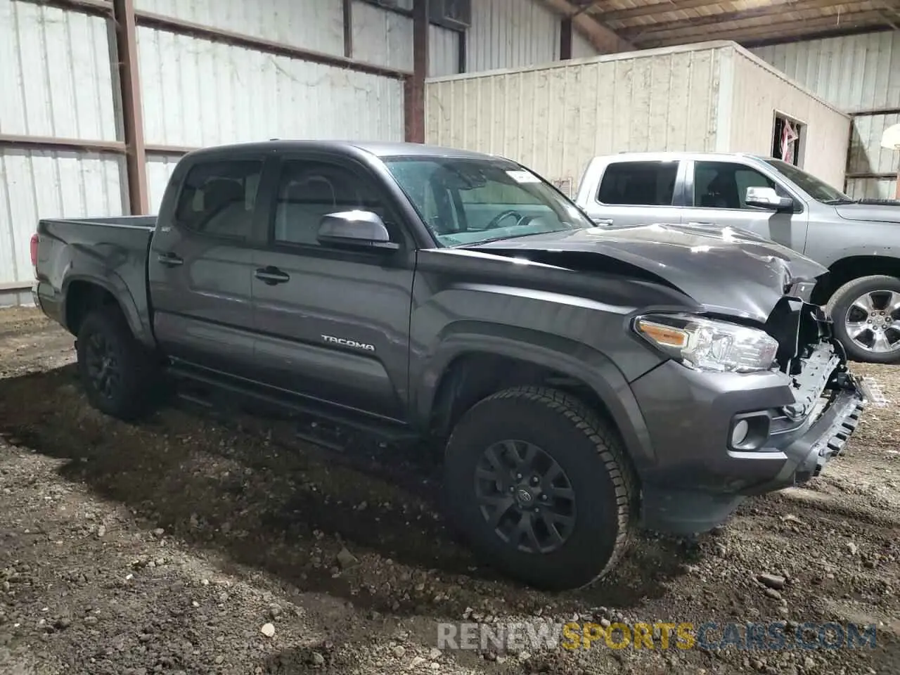 4 fotografías del automóvil dañado 5TFAZ5CN4MX116524 TOYOTA TACOMA 2021