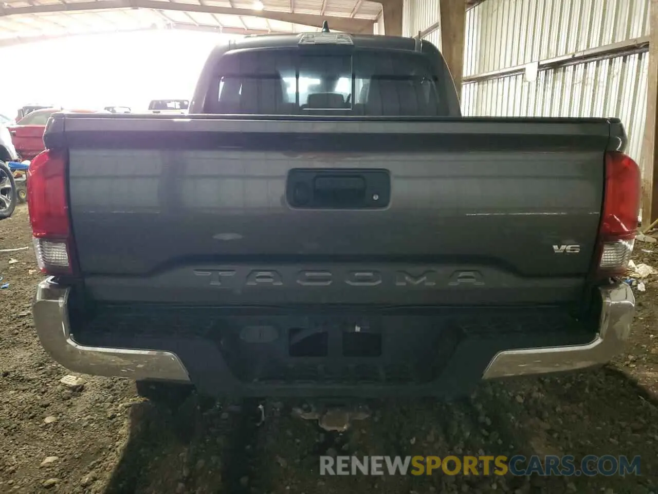 6 fotografías del automóvil dañado 5TFAZ5CN4MX116524 TOYOTA TACOMA 2021