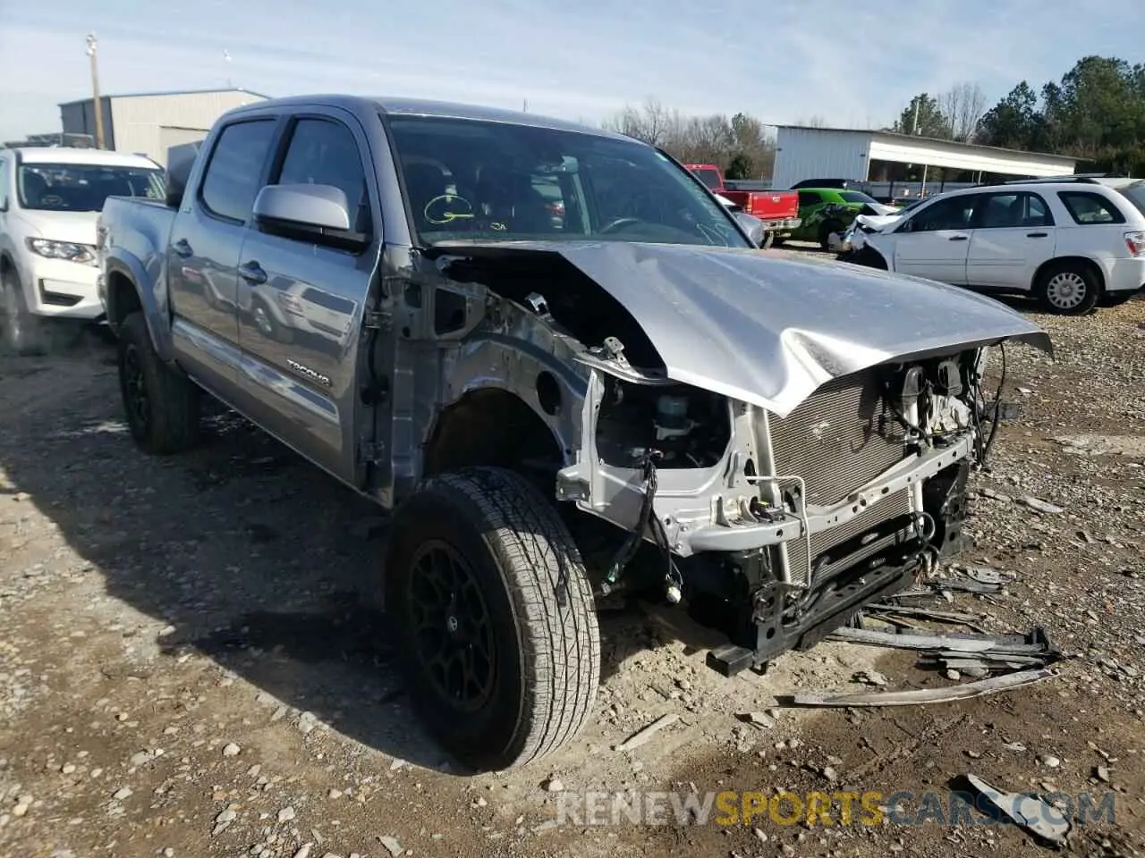 1 fotografías del automóvil dañado 5TFAZ5CN5MX096204 TOYOTA TACOMA 2021