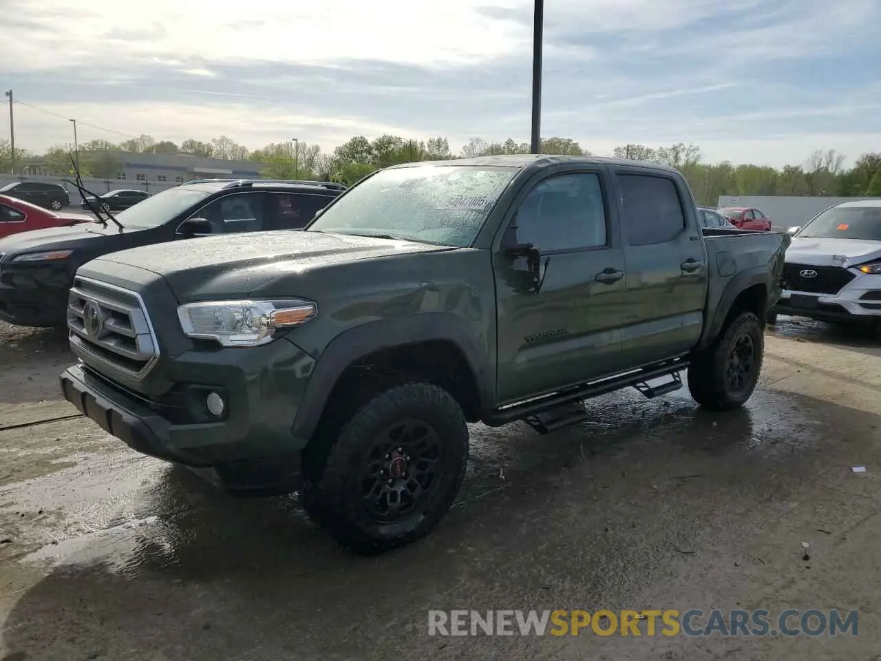 1 fotografías del automóvil dañado 5TFAZ5CN5MX102714 TOYOTA TACOMA 2021