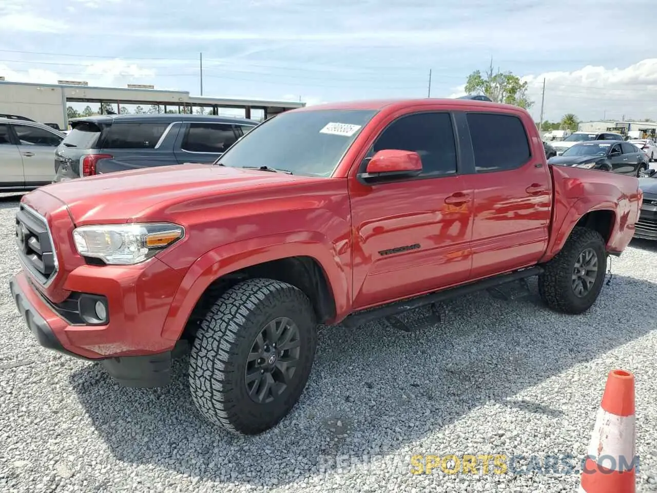1 fotografías del automóvil dañado 5TFAZ5CN6MX097409 TOYOTA TACOMA 2021