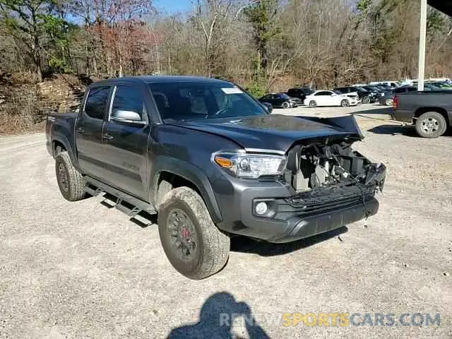 11 fotografías del automóvil dañado 5TFAZ5CN6MX103340 TOYOTA TACOMA 2021