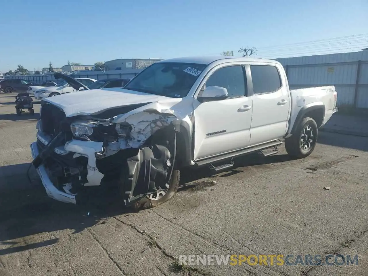 1 fotografías del automóvil dañado 5TFAZ5CN7MX111544 TOYOTA TACOMA 2021