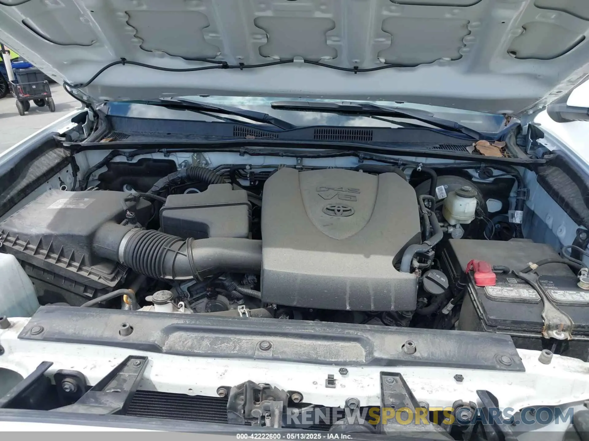 10 fotografías del automóvil dañado 5TFAZ5CN7MX112757 TOYOTA TACOMA 2021