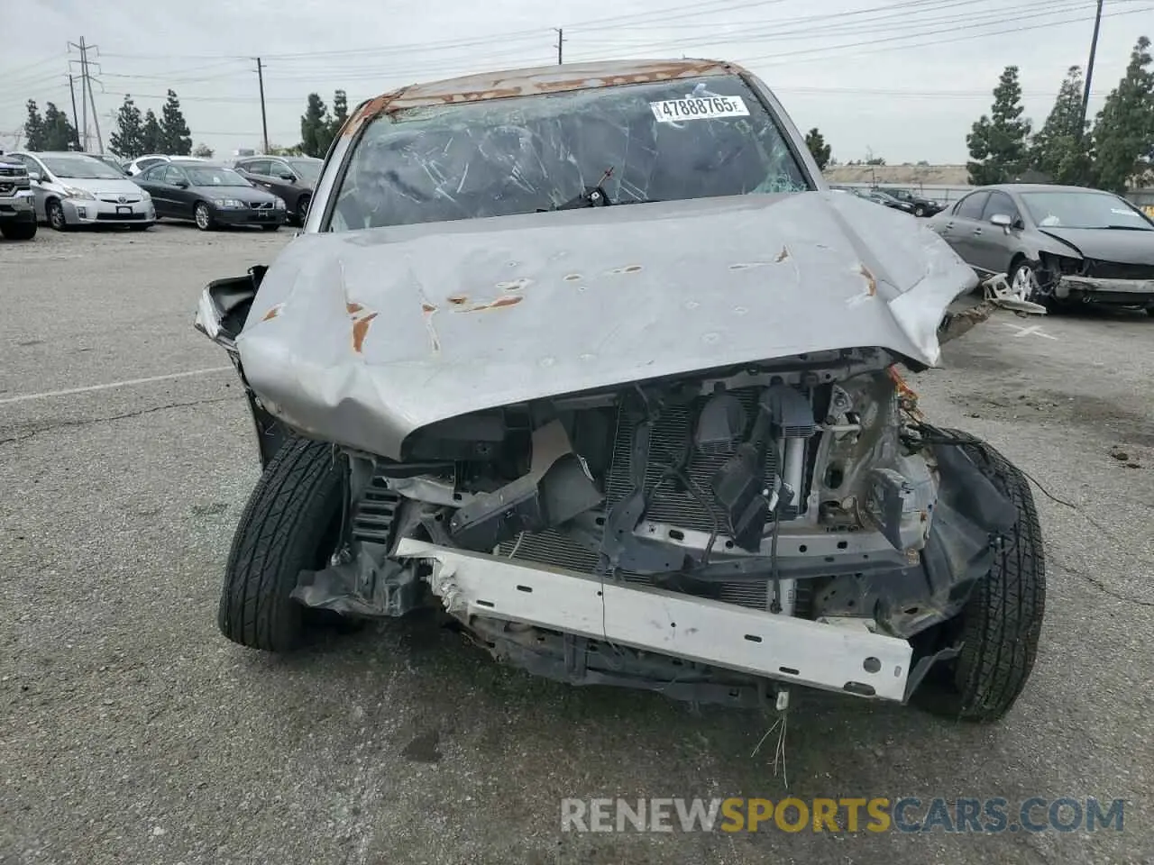 5 fotografías del automóvil dañado 5TFAZ5CN8MX097735 TOYOTA TACOMA 2021