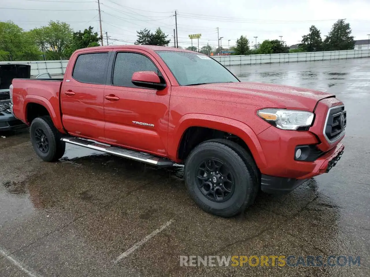 4 fotografías del automóvil dañado 5TFAZ5CN8MX097895 TOYOTA TACOMA 2021