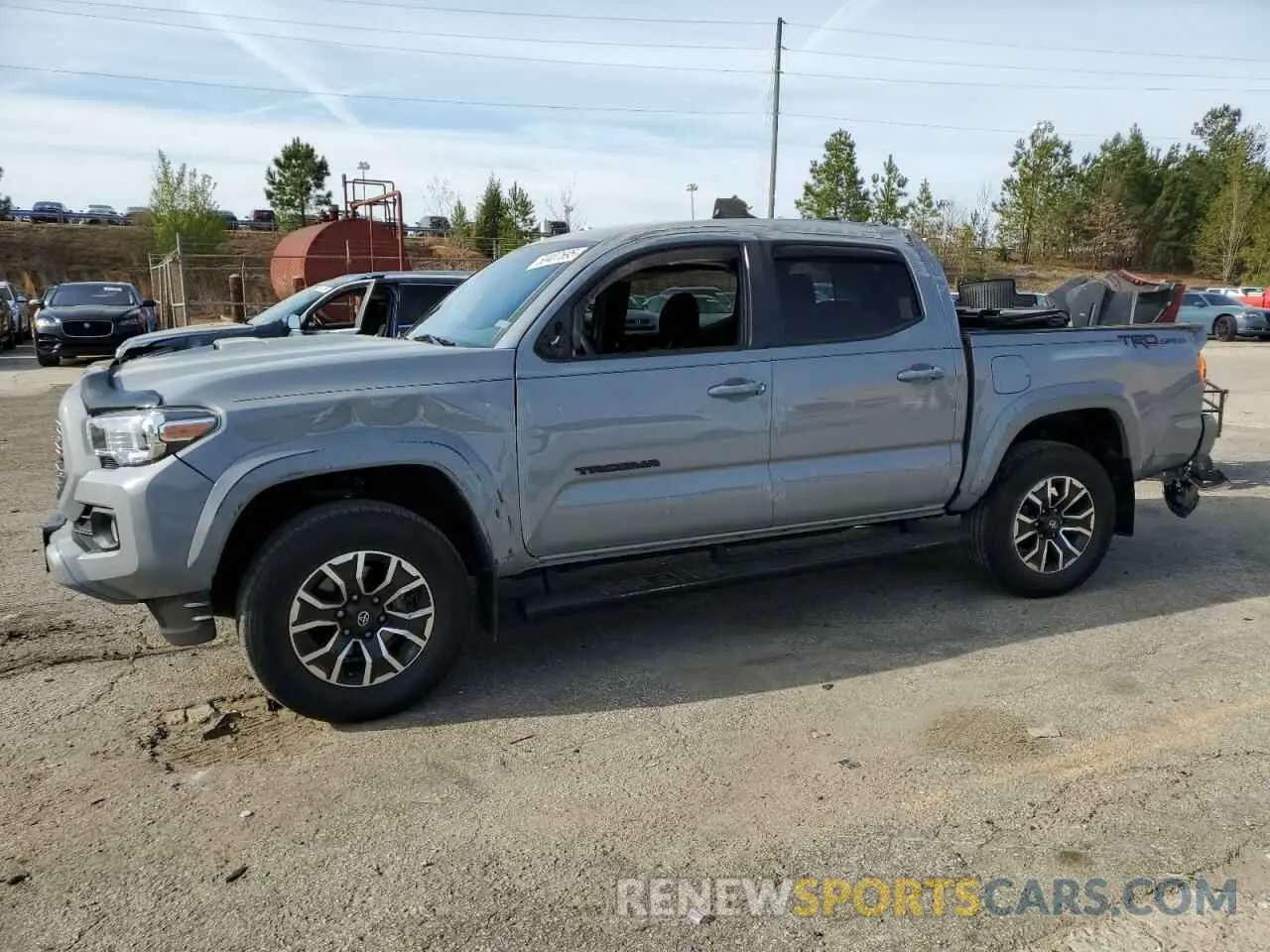 1 fotografías del automóvil dañado 5TFAZ5CN8MX111794 TOYOTA TACOMA 2021