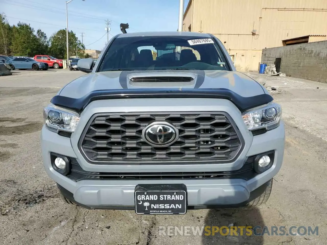 5 fotografías del automóvil dañado 5TFAZ5CN8MX111794 TOYOTA TACOMA 2021