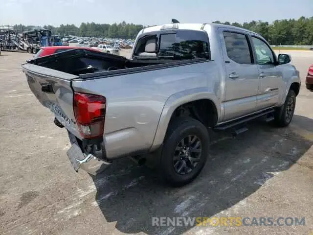 4 fotografías del automóvil dañado 5TFAZ5CN8MX114419 TOYOTA TACOMA 2021