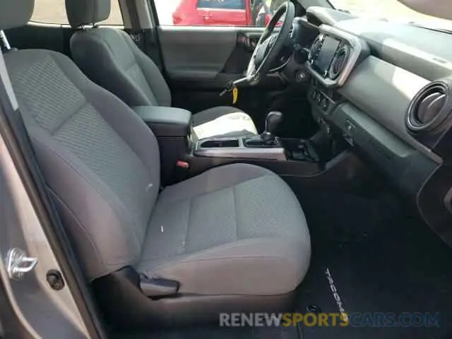 5 fotografías del automóvil dañado 5TFAZ5CN8MX114419 TOYOTA TACOMA 2021