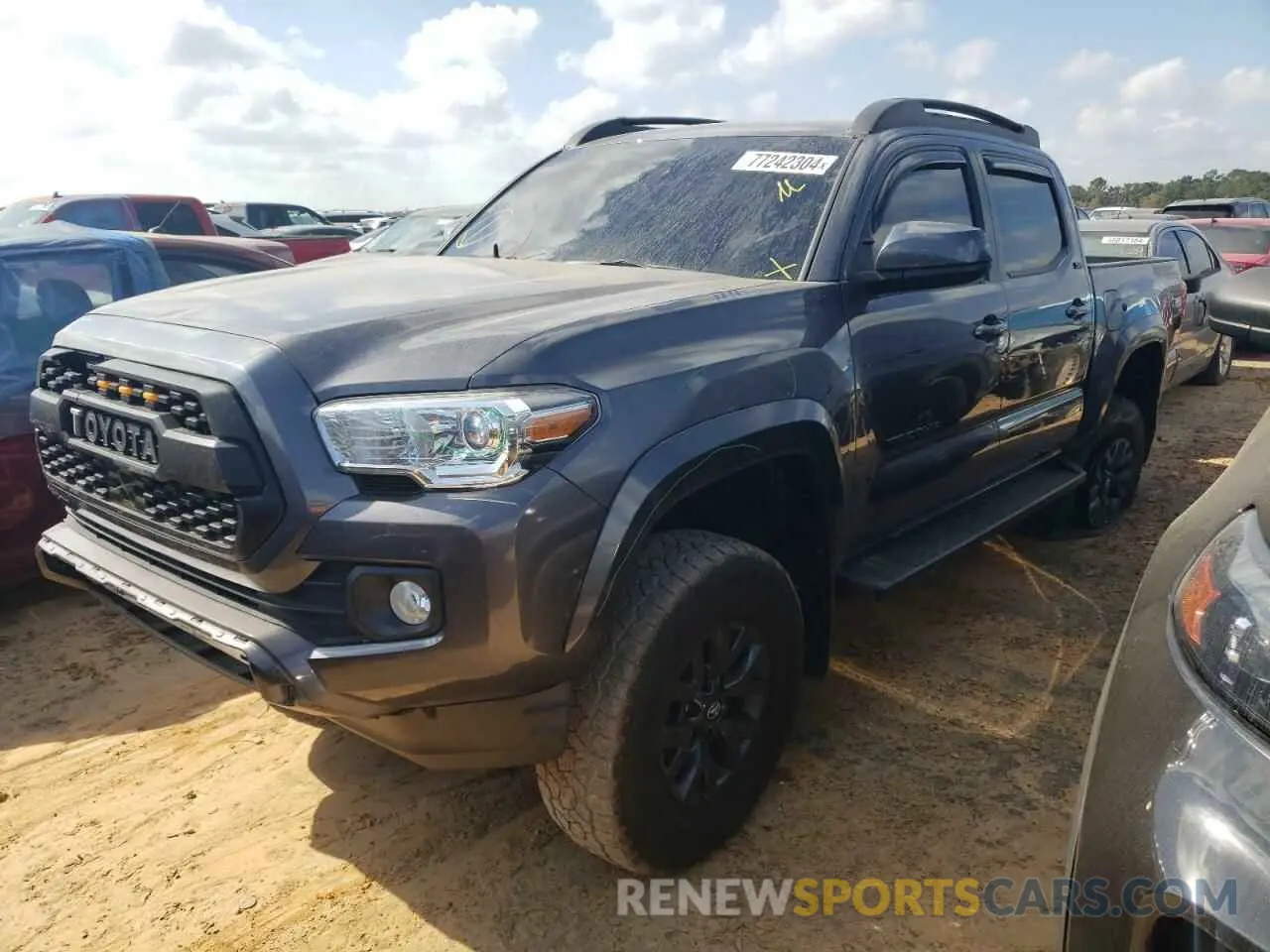 1 fotografías del automóvil dañado 5TFAZ5CN9MX104031 TOYOTA TACOMA 2021