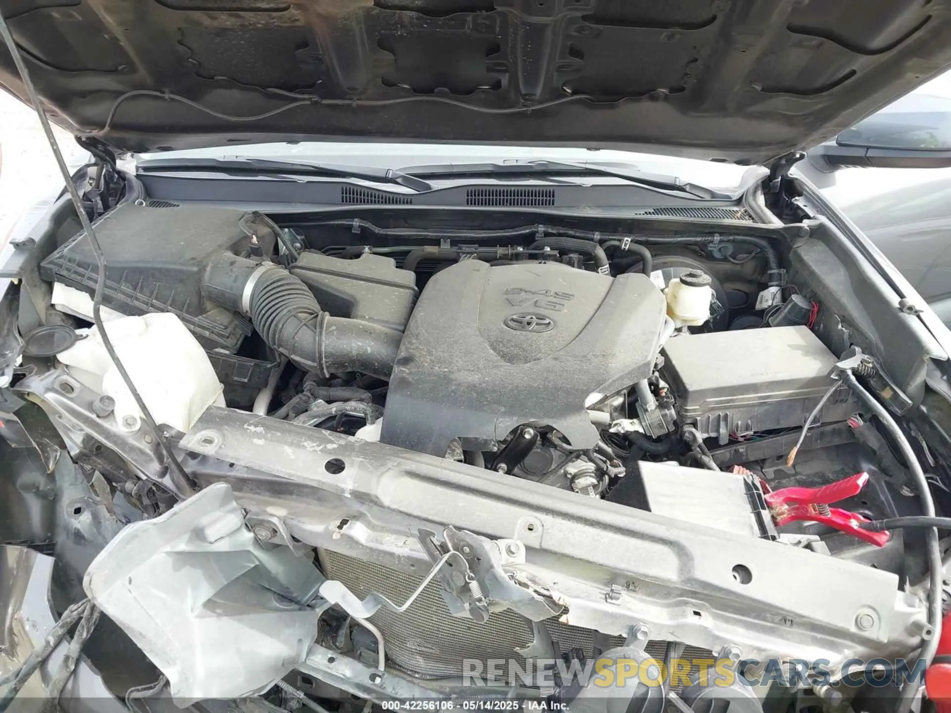 10 fotografías del automóvil dañado 5TFAZ5CN9MX105504 TOYOTA TACOMA 2021