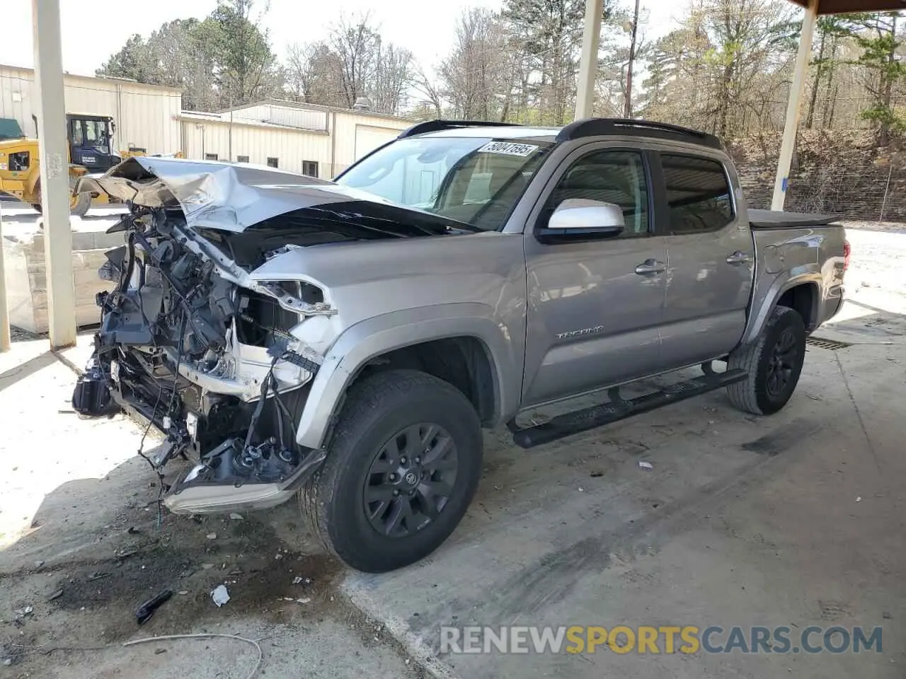 1 fotografías del automóvil dañado 5TFAZ5CN9MX107916 TOYOTA TACOMA 2021