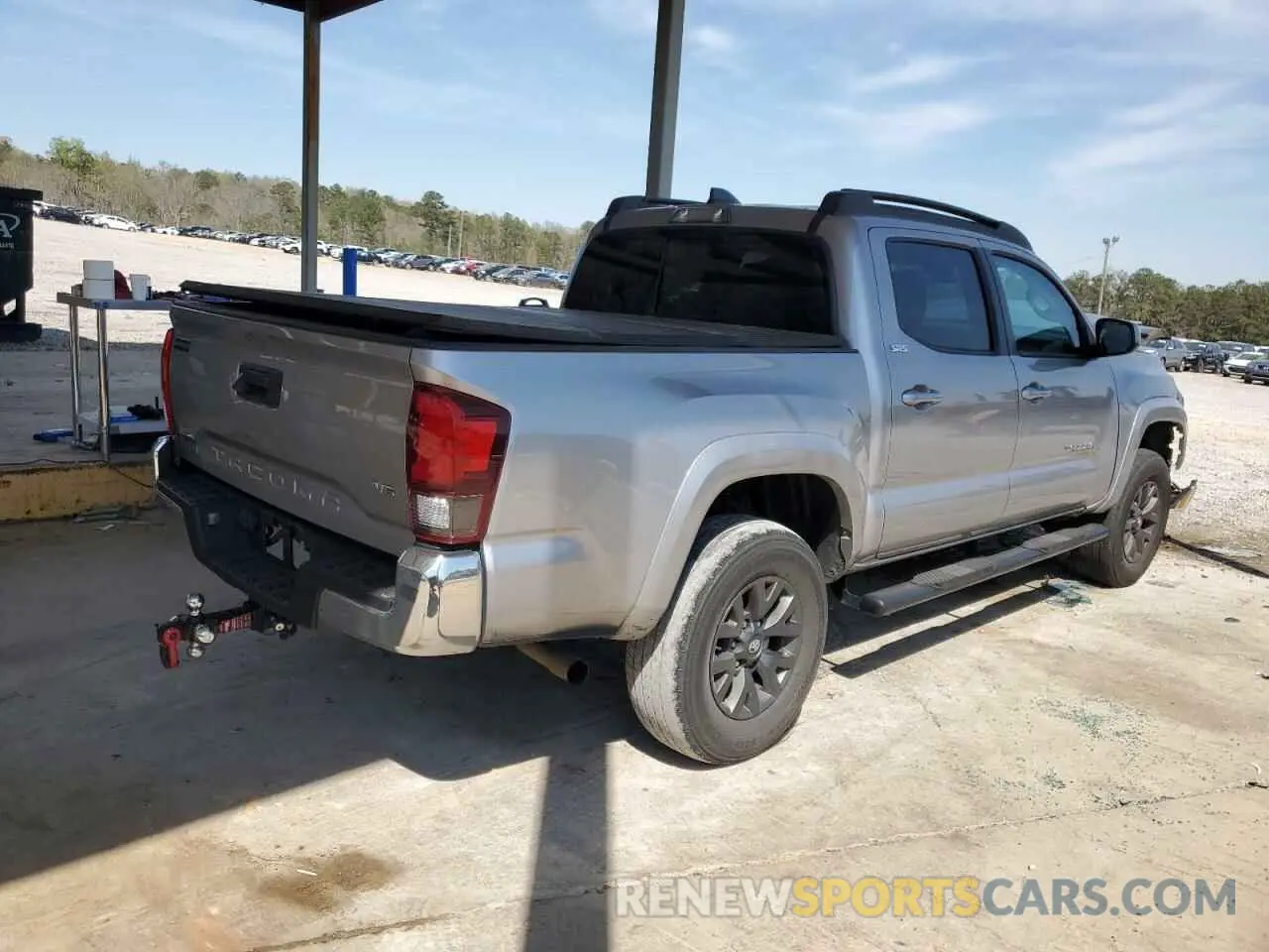 3 fotografías del automóvil dañado 5TFAZ5CN9MX107916 TOYOTA TACOMA 2021