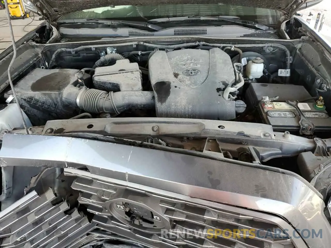 11 fotografías del automóvil dañado 5TFAZ5CN9MX110699 TOYOTA TACOMA 2021