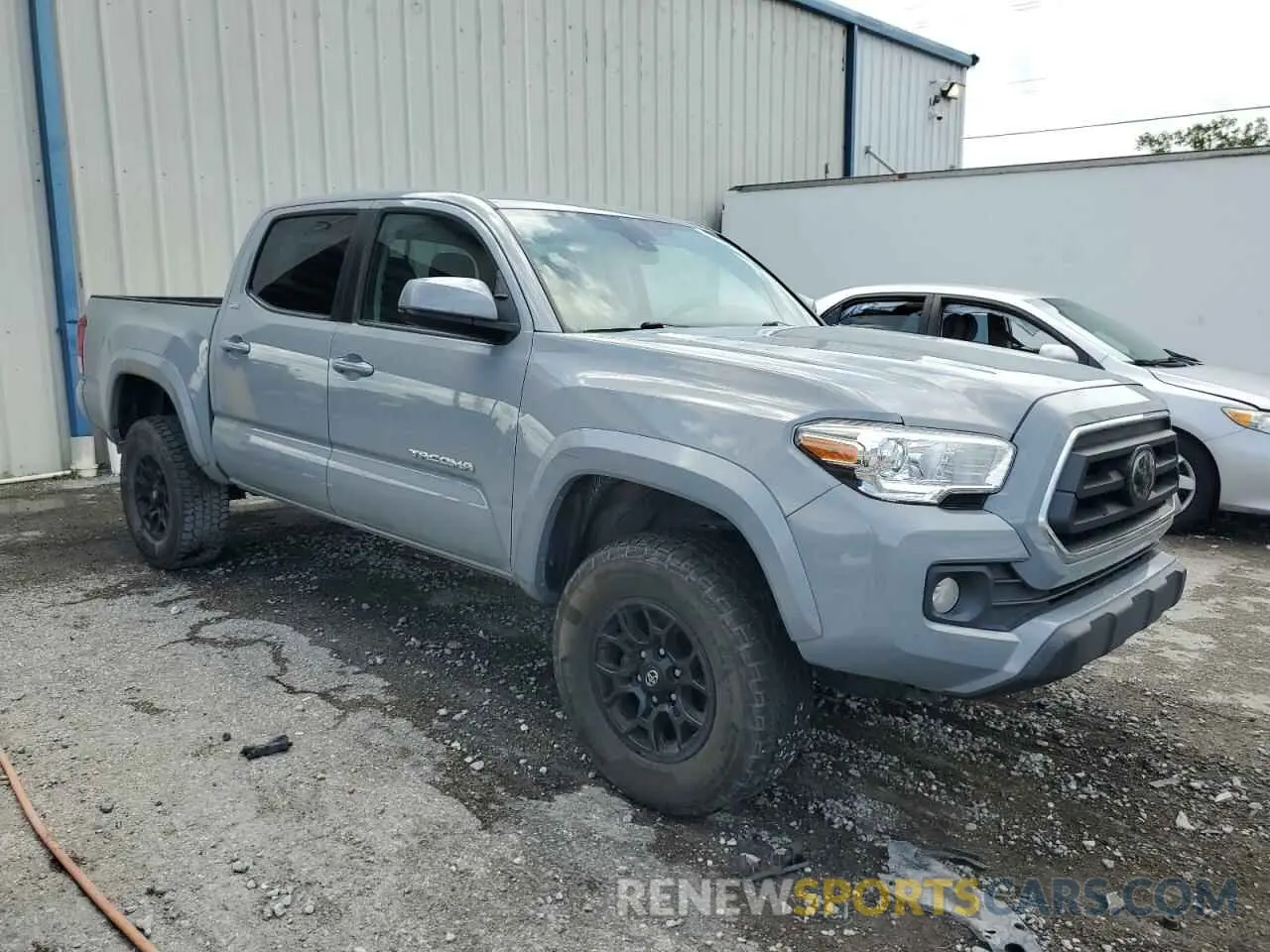 4 fotografías del automóvil dañado 5TFAZ5CNXMX102031 TOYOTA TACOMA 2021