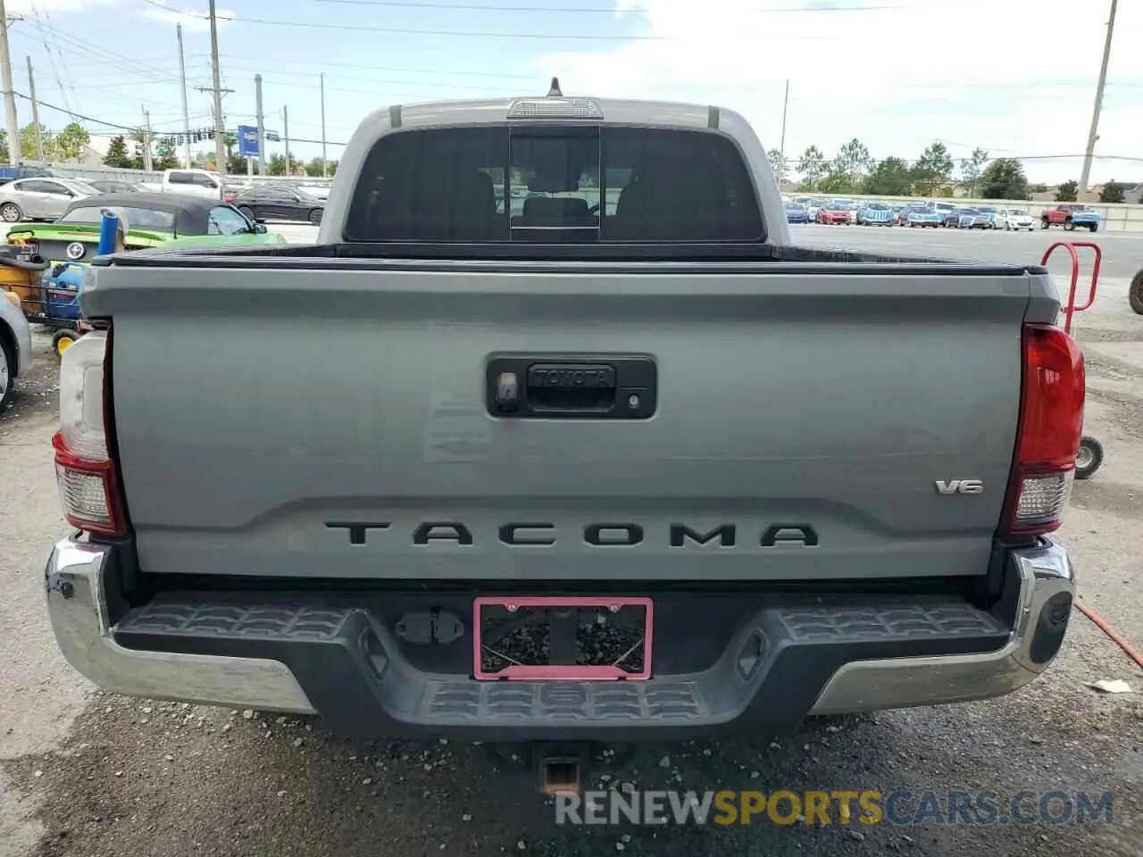 6 fotografías del automóvil dañado 5TFAZ5CNXMX102031 TOYOTA TACOMA 2021