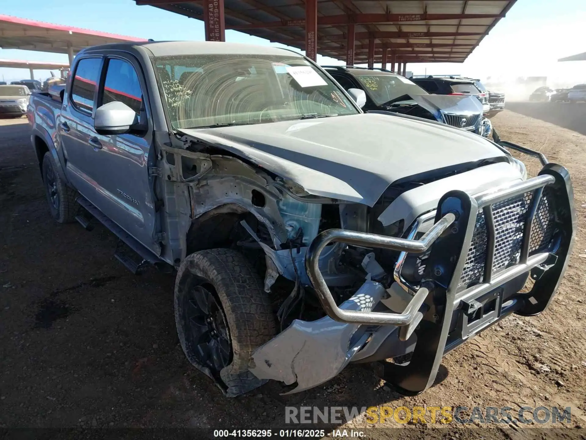 1 fotografías del automóvil dañado 5TFAZ5CNXMX108296 TOYOTA TACOMA 2021