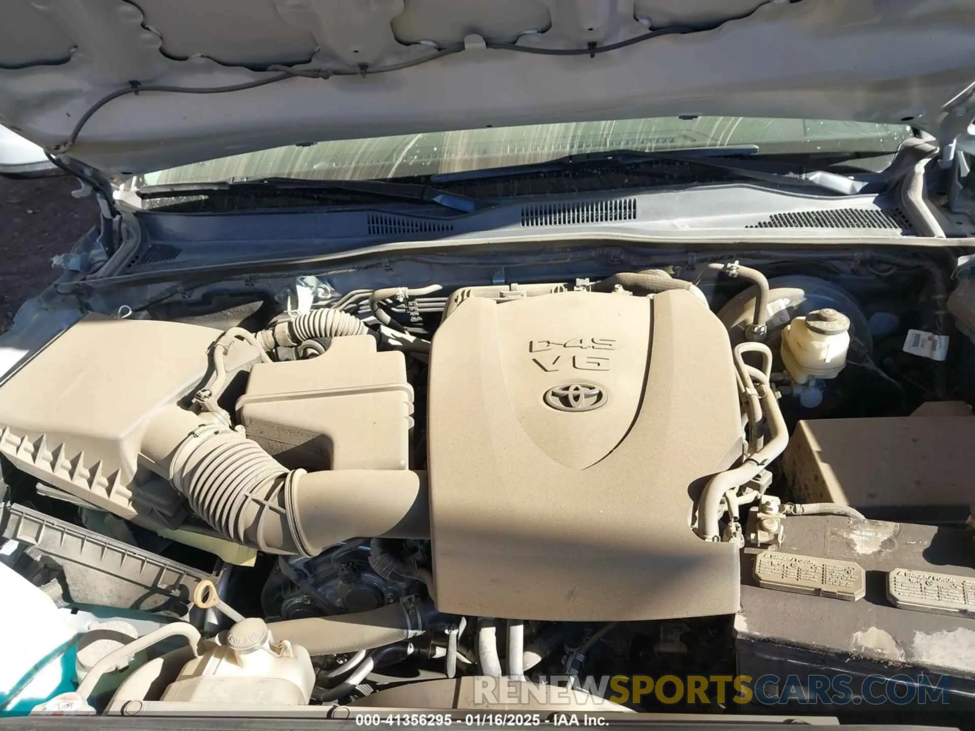 10 fotografías del automóvil dañado 5TFAZ5CNXMX108296 TOYOTA TACOMA 2021