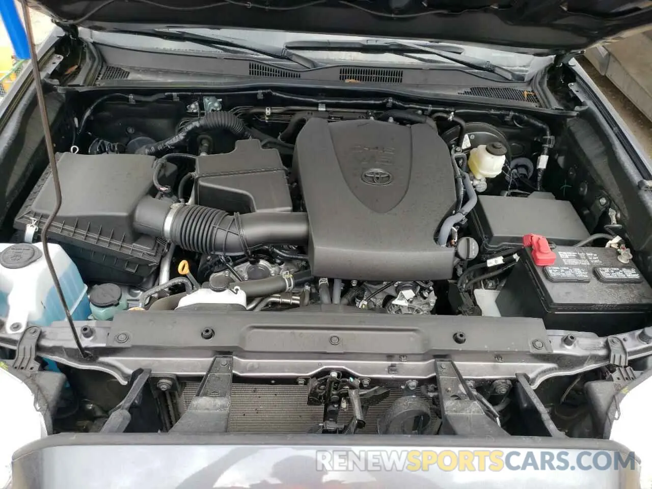 7 fotografías del automóvil dañado 5TFCZ5AN0MX254928 TOYOTA TACOMA 2021