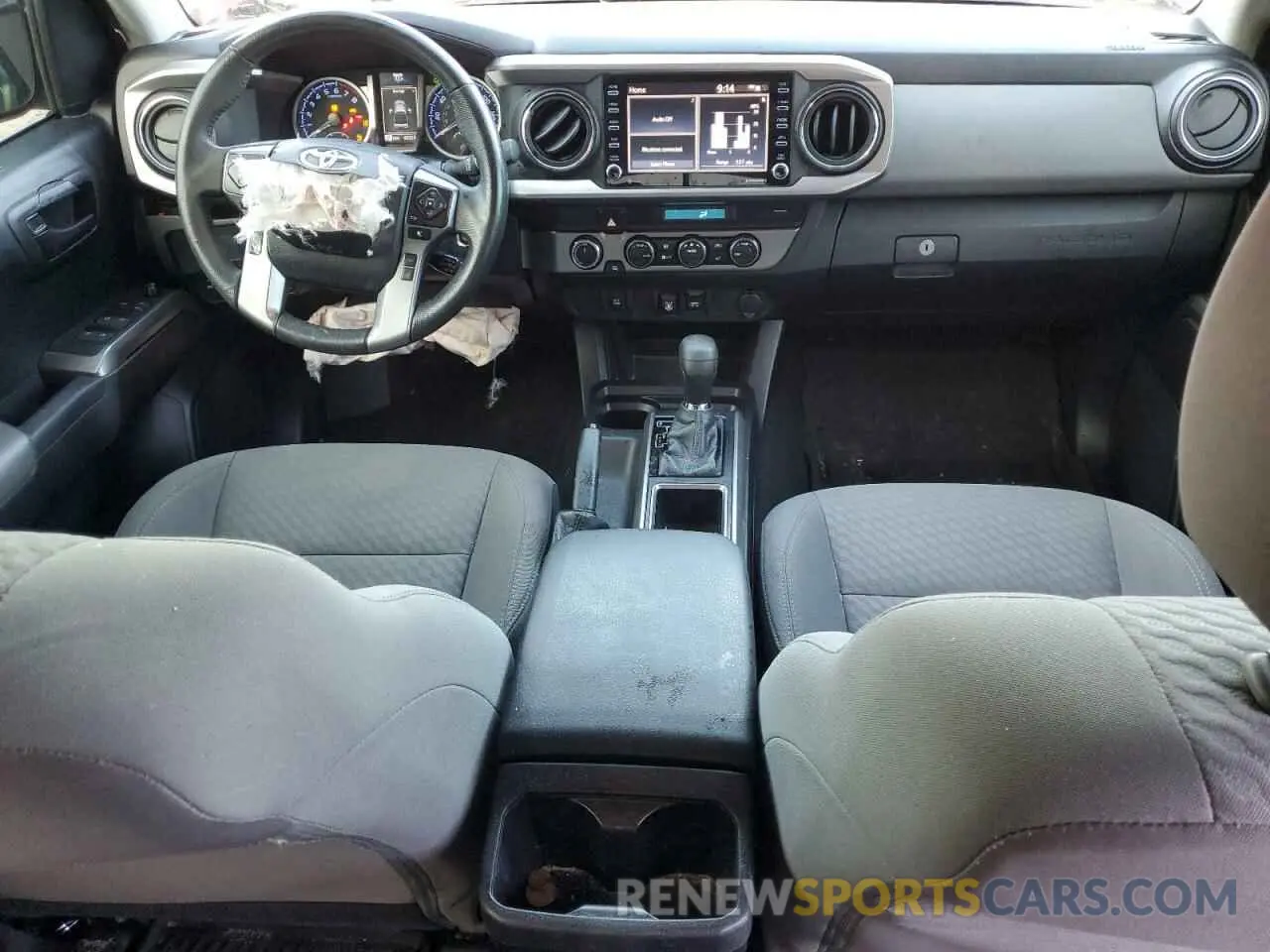 8 fotografías del automóvil dañado 5TFCZ5AN0MX261605 TOYOTA TACOMA 2021