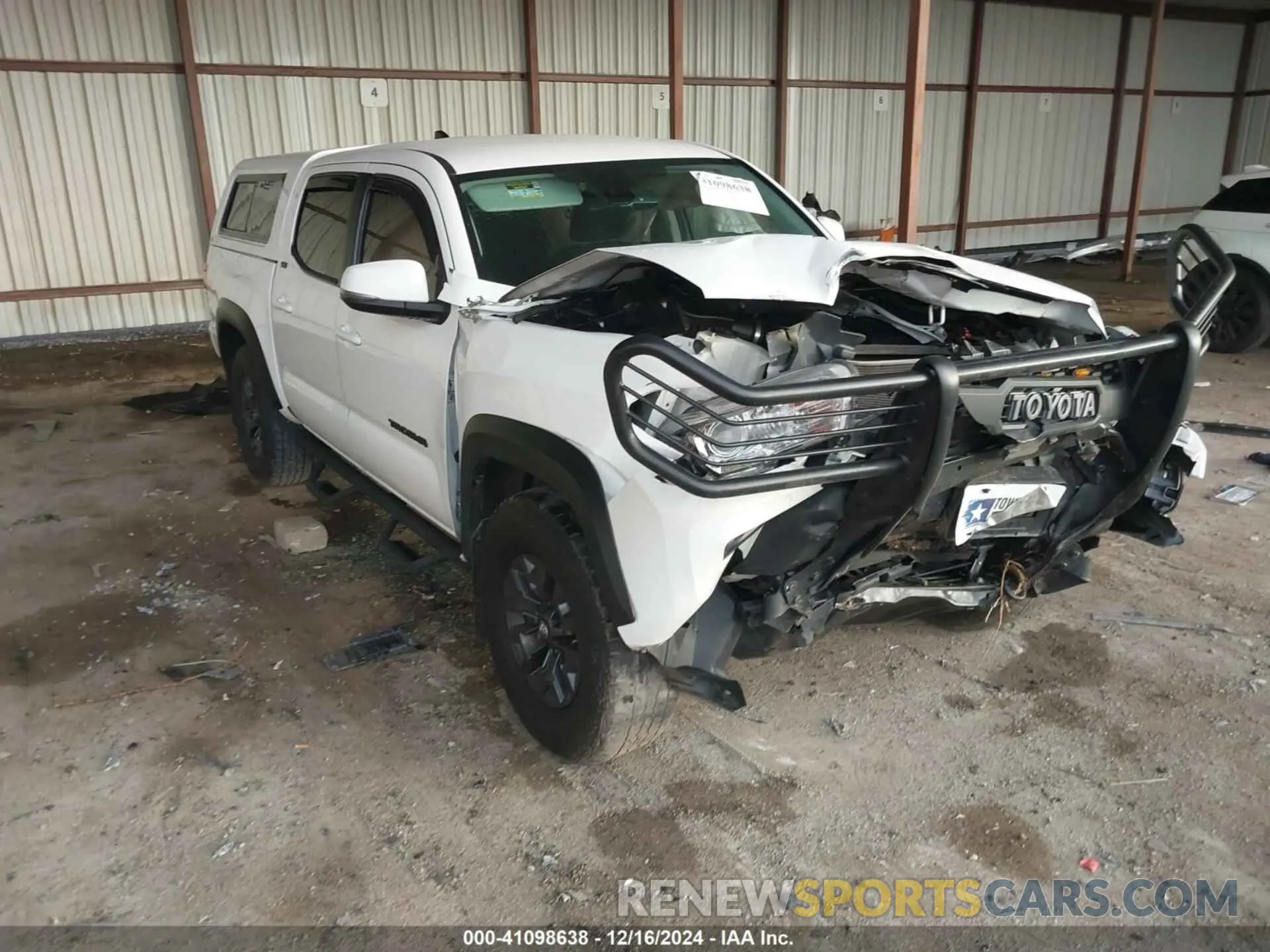 1 fotografías del automóvil dañado 5TFCZ5AN1MX247552 TOYOTA TACOMA 2021