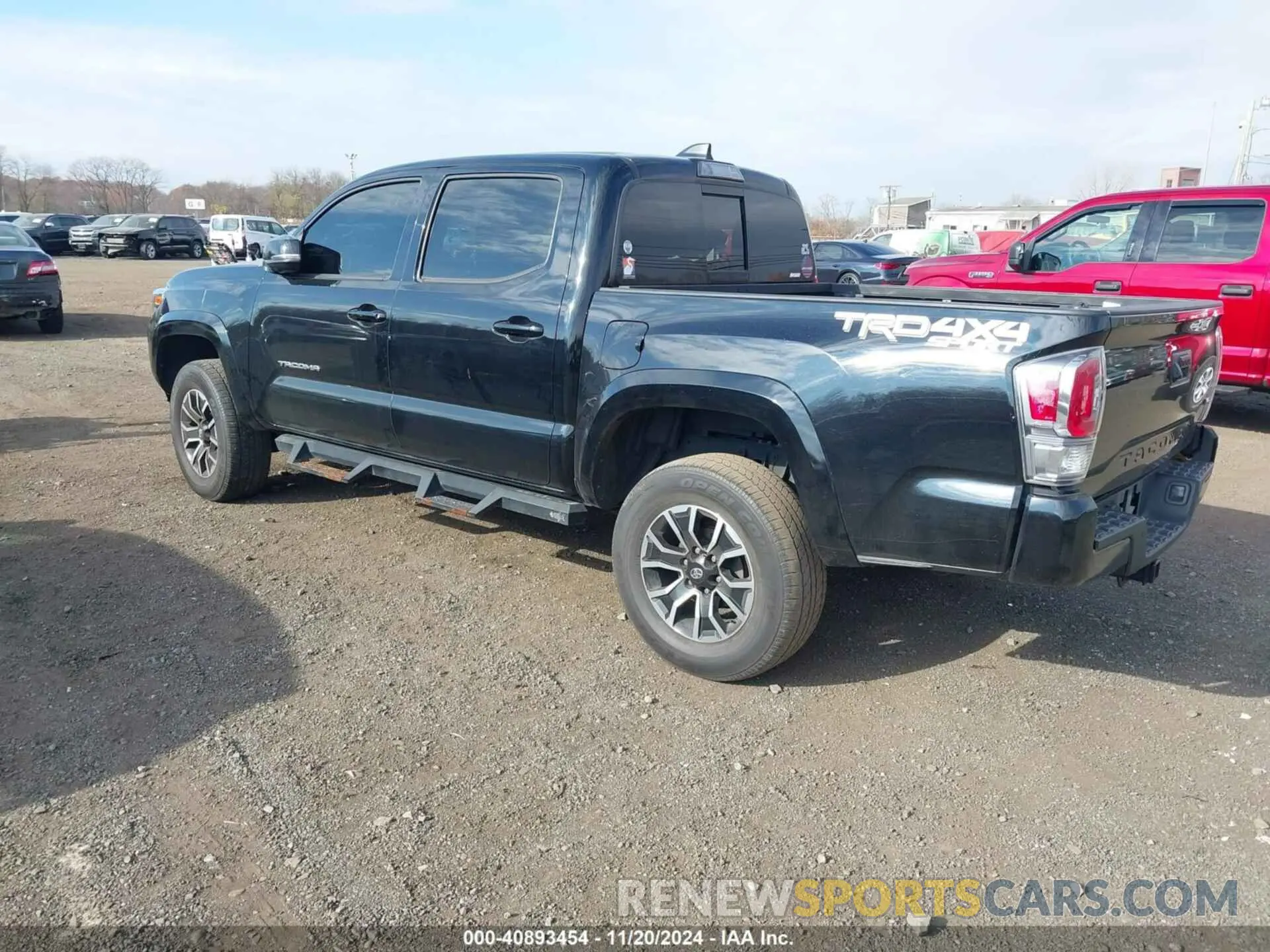 3 fotografías del automóvil dañado 5TFCZ5AN1MX252203 TOYOTA TACOMA 2021
