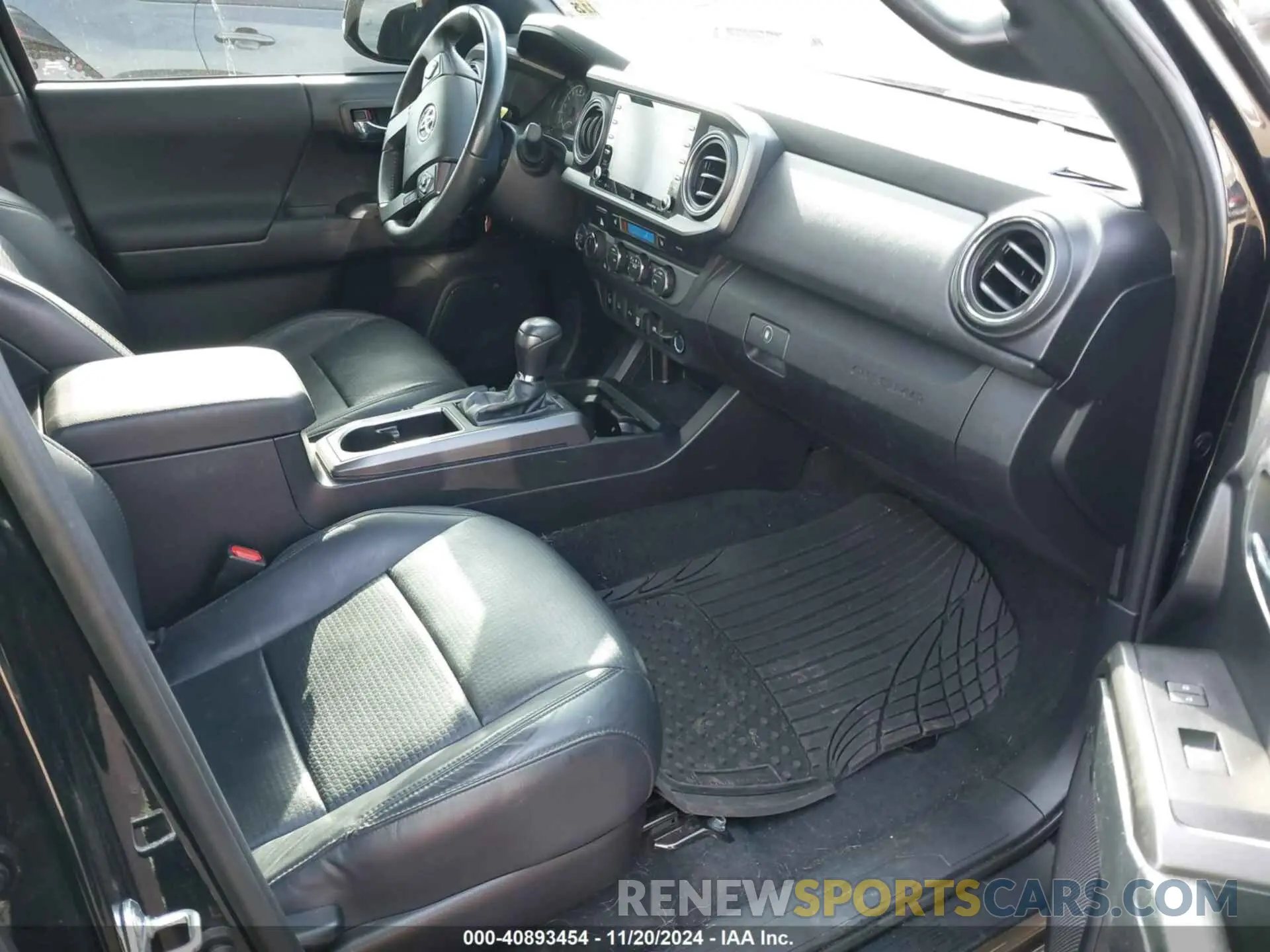 5 fotografías del automóvil dañado 5TFCZ5AN1MX252203 TOYOTA TACOMA 2021