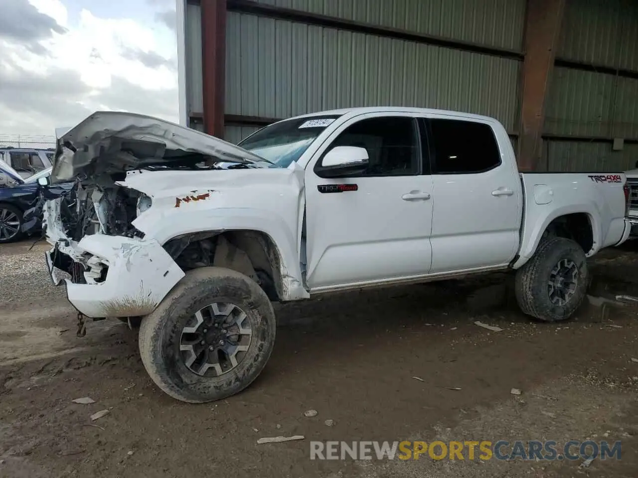1 fotografías del automóvil dañado 5TFCZ5AN1MX265954 TOYOTA TACOMA 2021