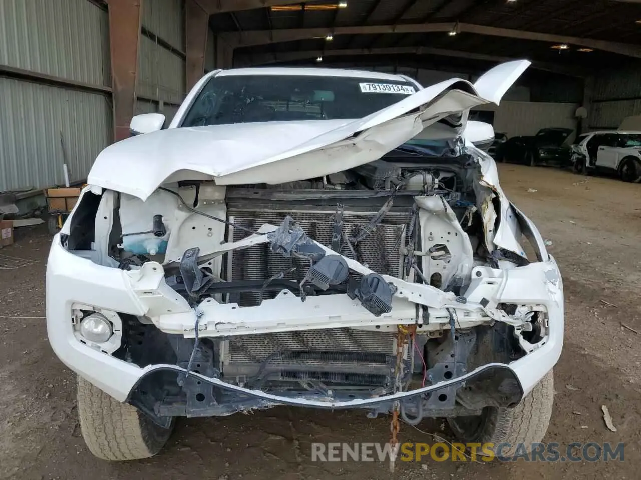 5 fotografías del automóvil dañado 5TFCZ5AN1MX265954 TOYOTA TACOMA 2021