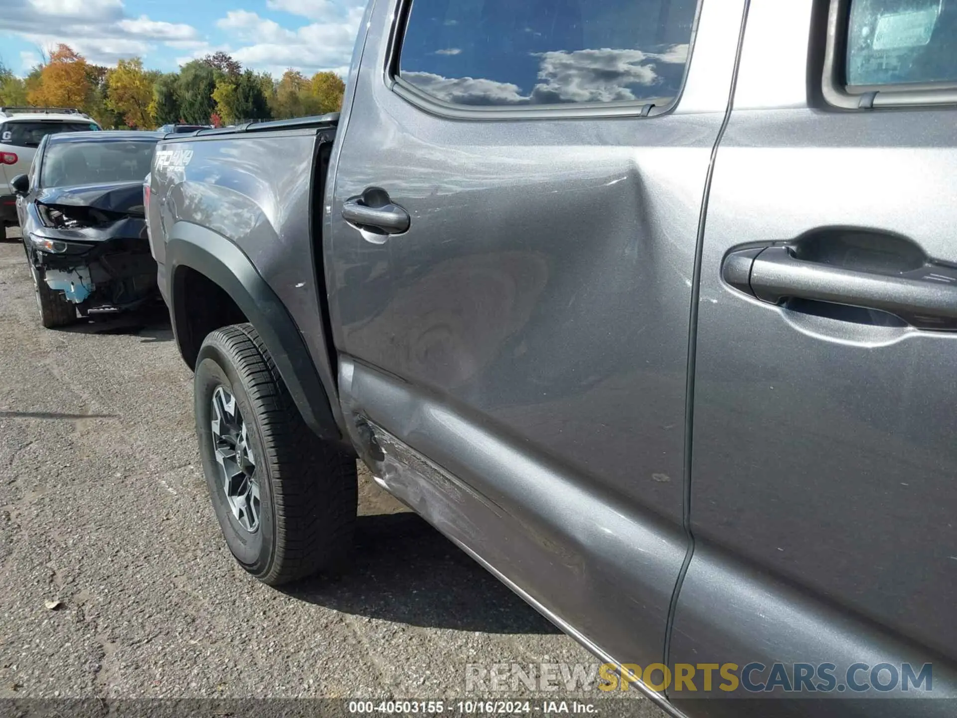 17 fotografías del automóvil dañado 5TFCZ5AN1MX269390 TOYOTA TACOMA 2021