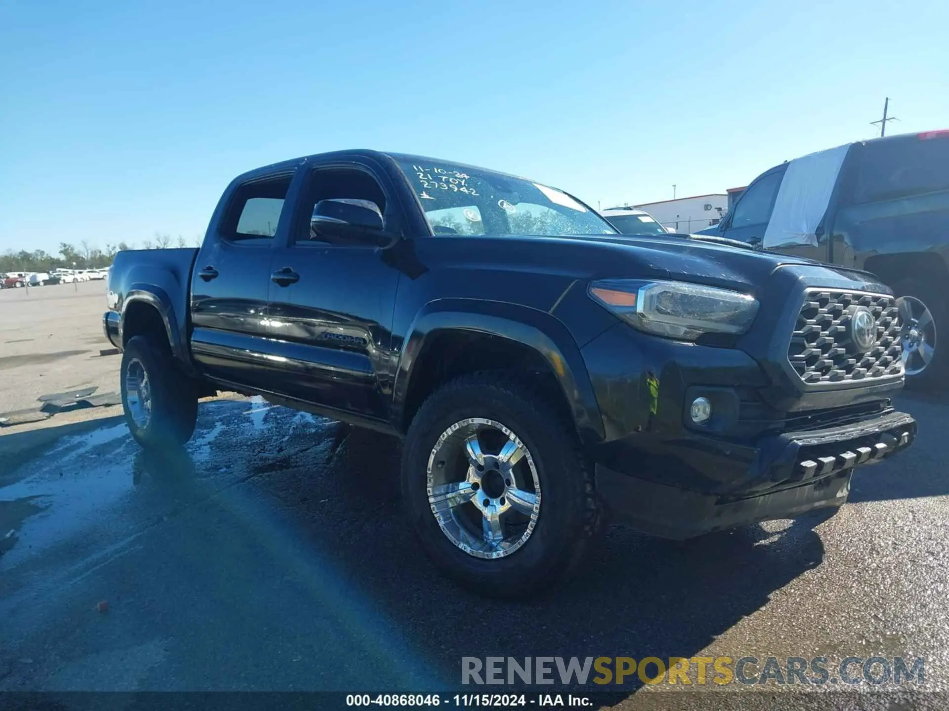 1 fotografías del automóvil dañado 5TFCZ5AN1MX273942 TOYOTA TACOMA 2021