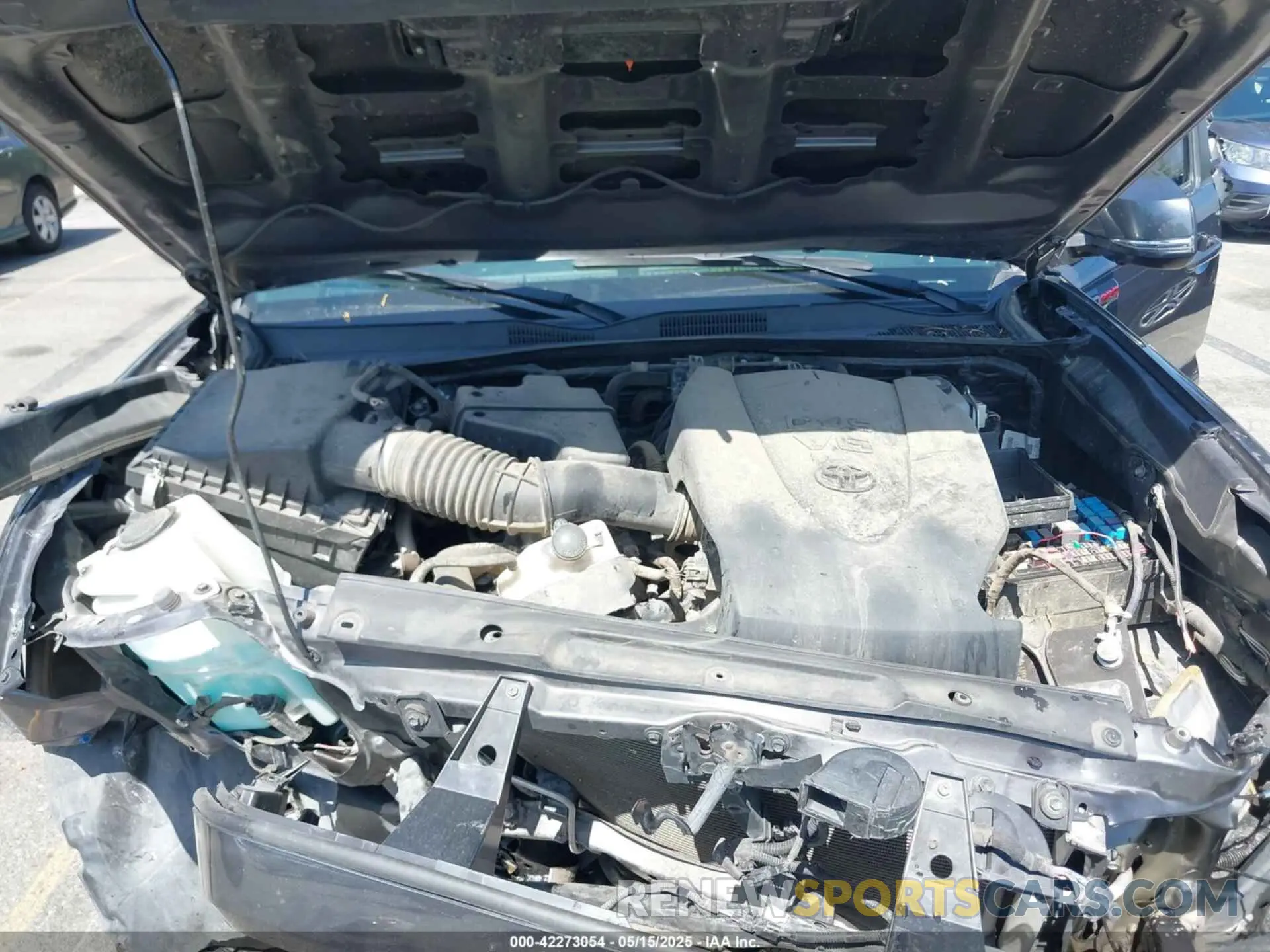 10 fotografías del automóvil dañado 5TFCZ5AN1MX274315 TOYOTA TACOMA 2021