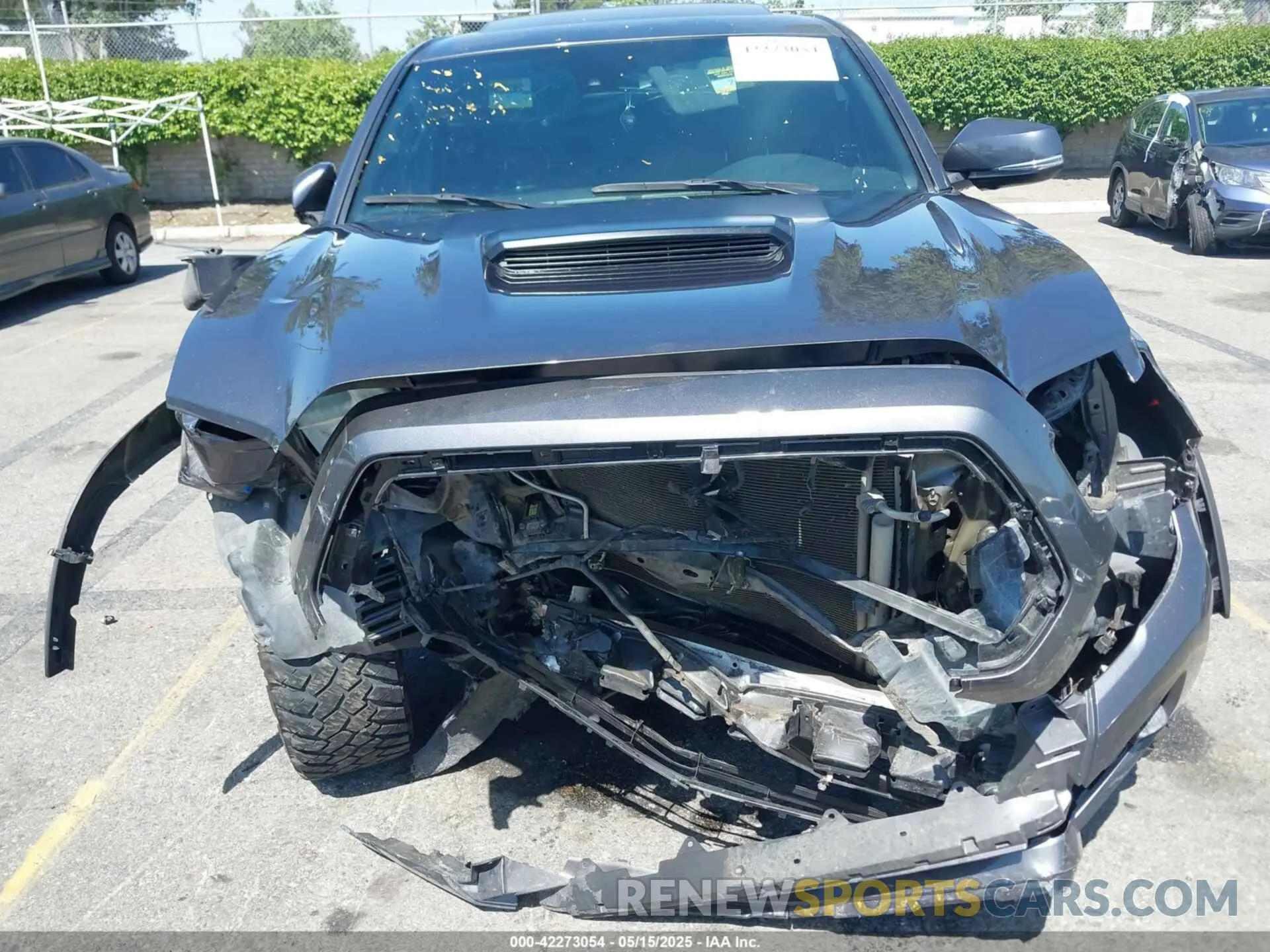 12 fotografías del automóvil dañado 5TFCZ5AN1MX274315 TOYOTA TACOMA 2021