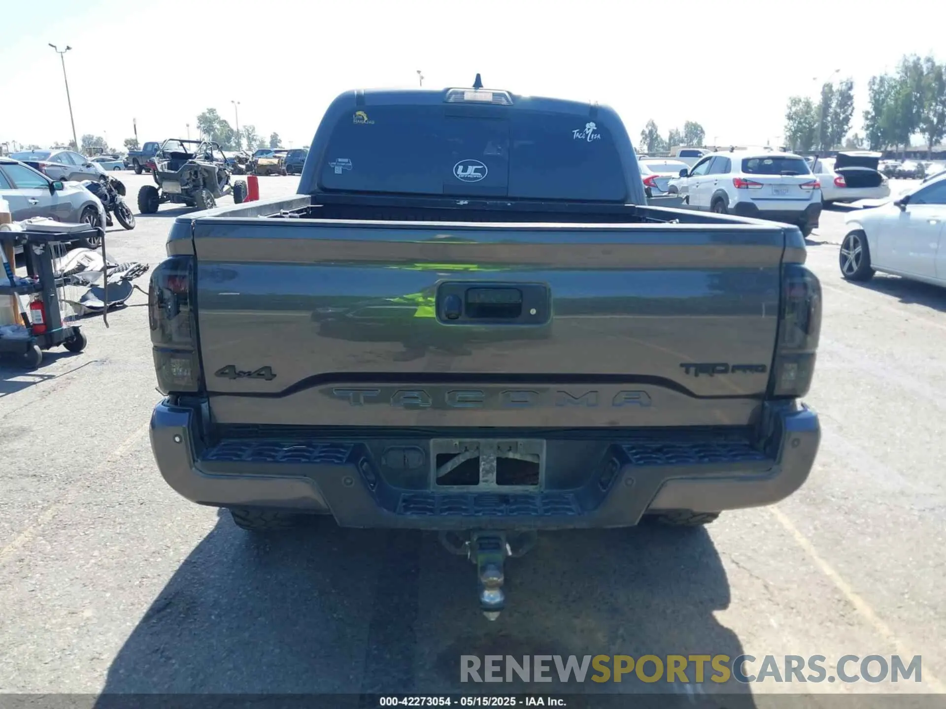 16 fotografías del automóvil dañado 5TFCZ5AN1MX274315 TOYOTA TACOMA 2021