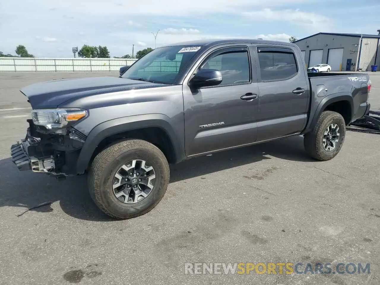 1 fotografías del automóvil dañado 5TFCZ5AN2MX255160 TOYOTA TACOMA 2021