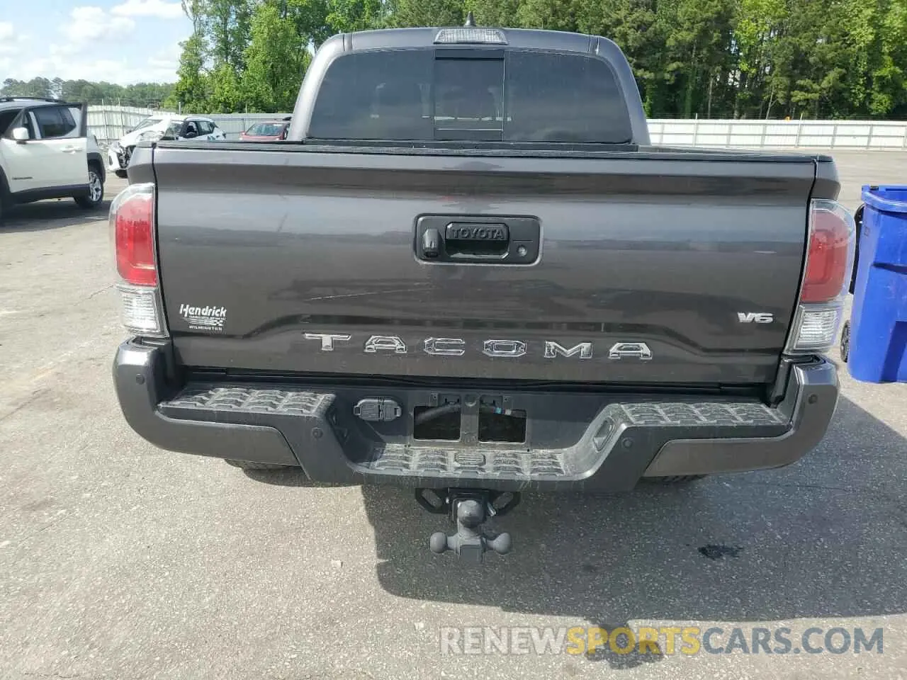 6 fotografías del automóvil dañado 5TFCZ5AN2MX255160 TOYOTA TACOMA 2021