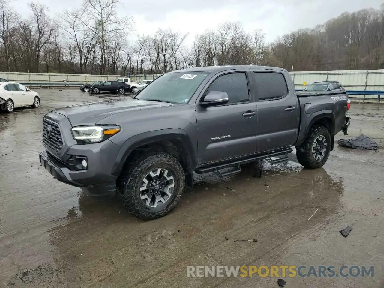 1 fotografías del automóvil dañado 5TFCZ5AN2MX256714 TOYOTA TACOMA 2021